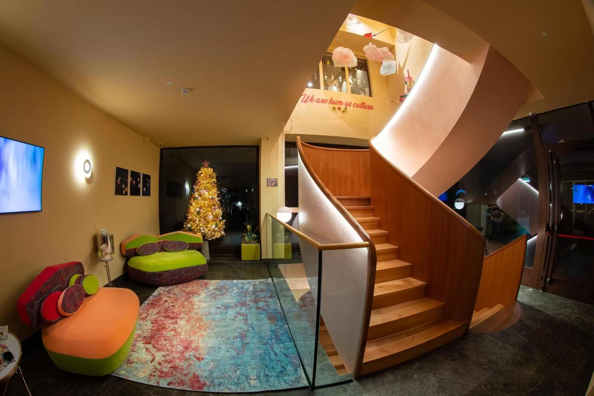 Lobby or reception in OMAMA Hotel