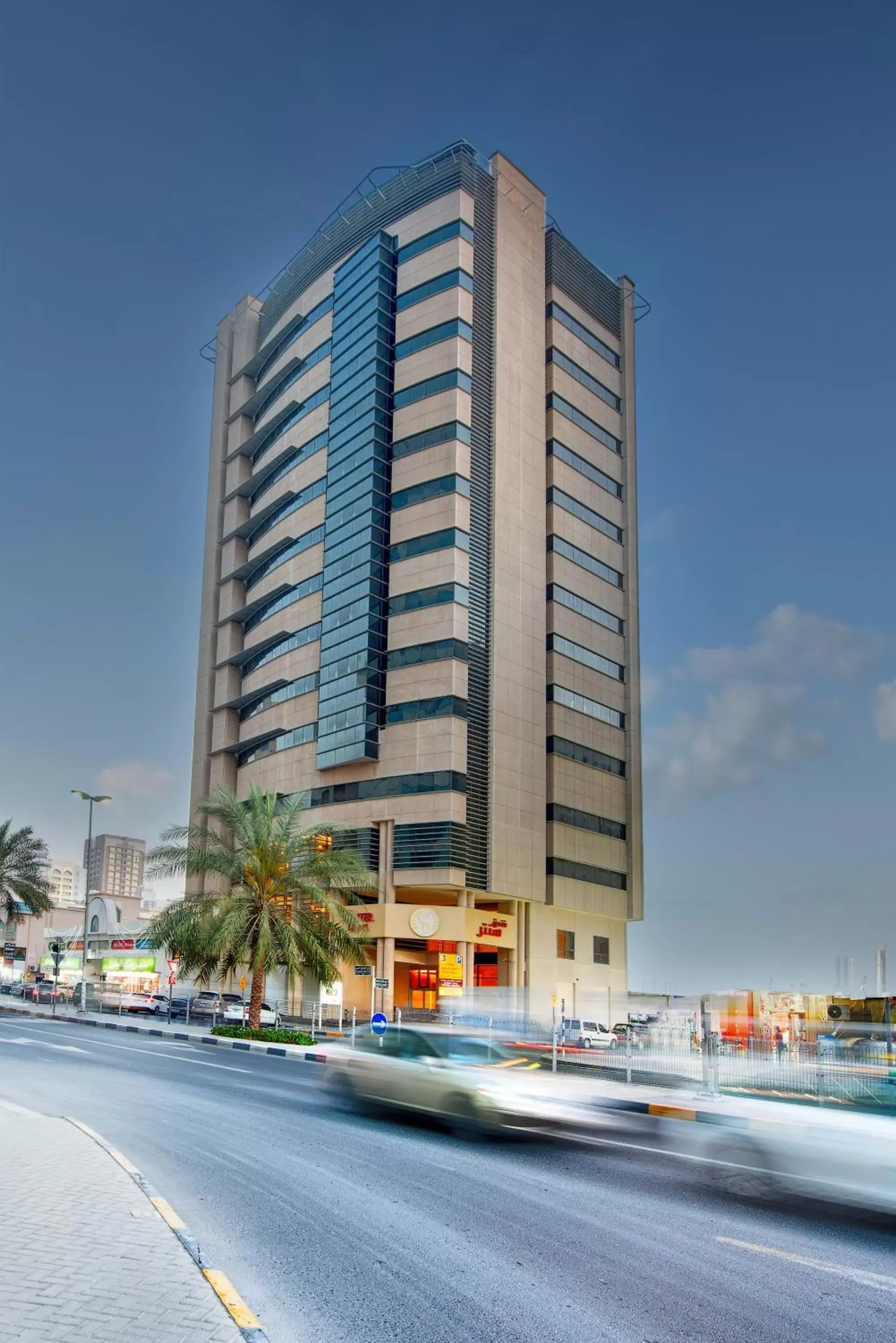 Property building in Center Hotel Sharjah Property building in Center Hotel Sharjah