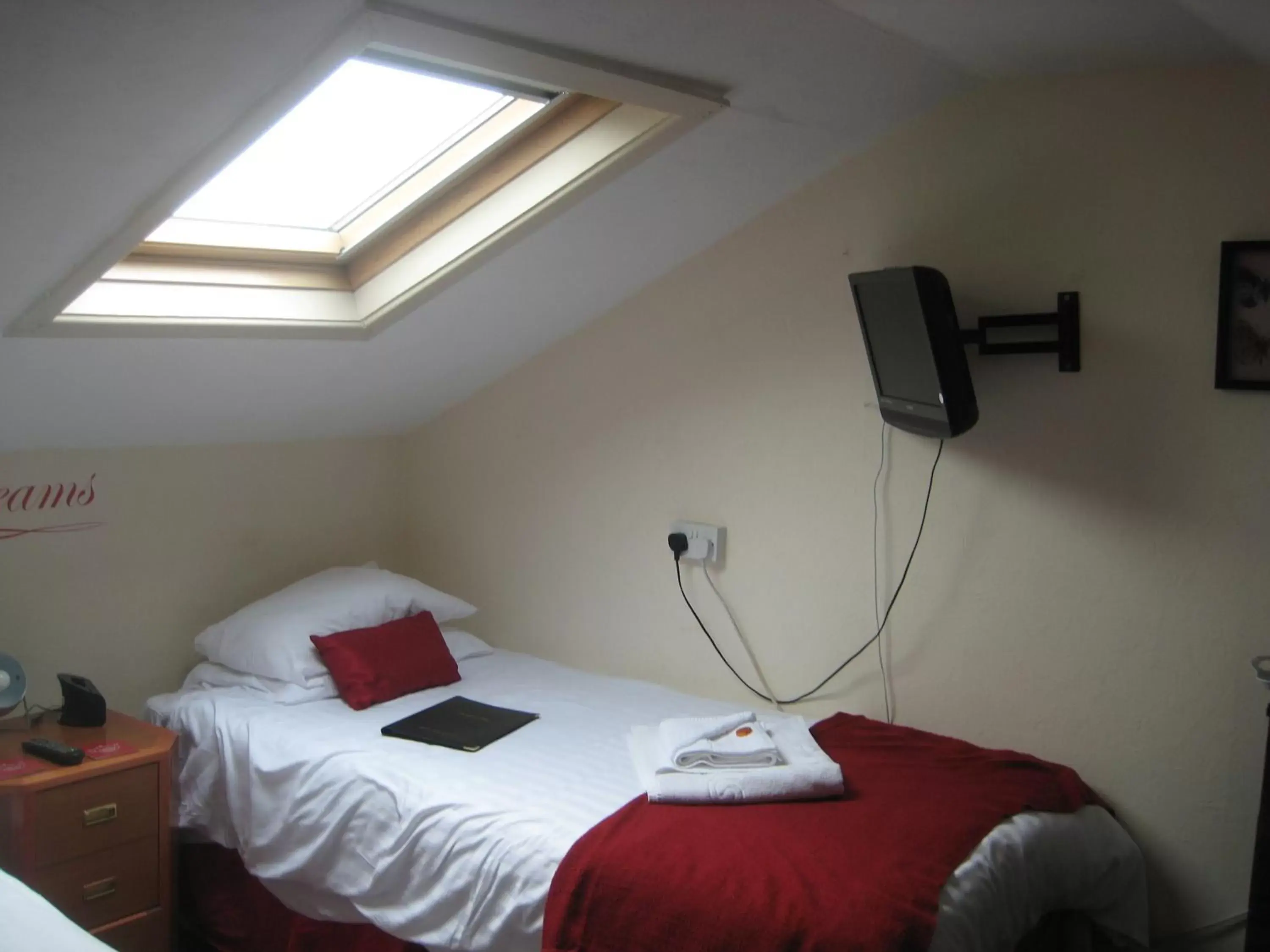 Twin Attic Room - single occupancy in The Dragonfly Twin Attic Room - single occupancy in The Dragonfly