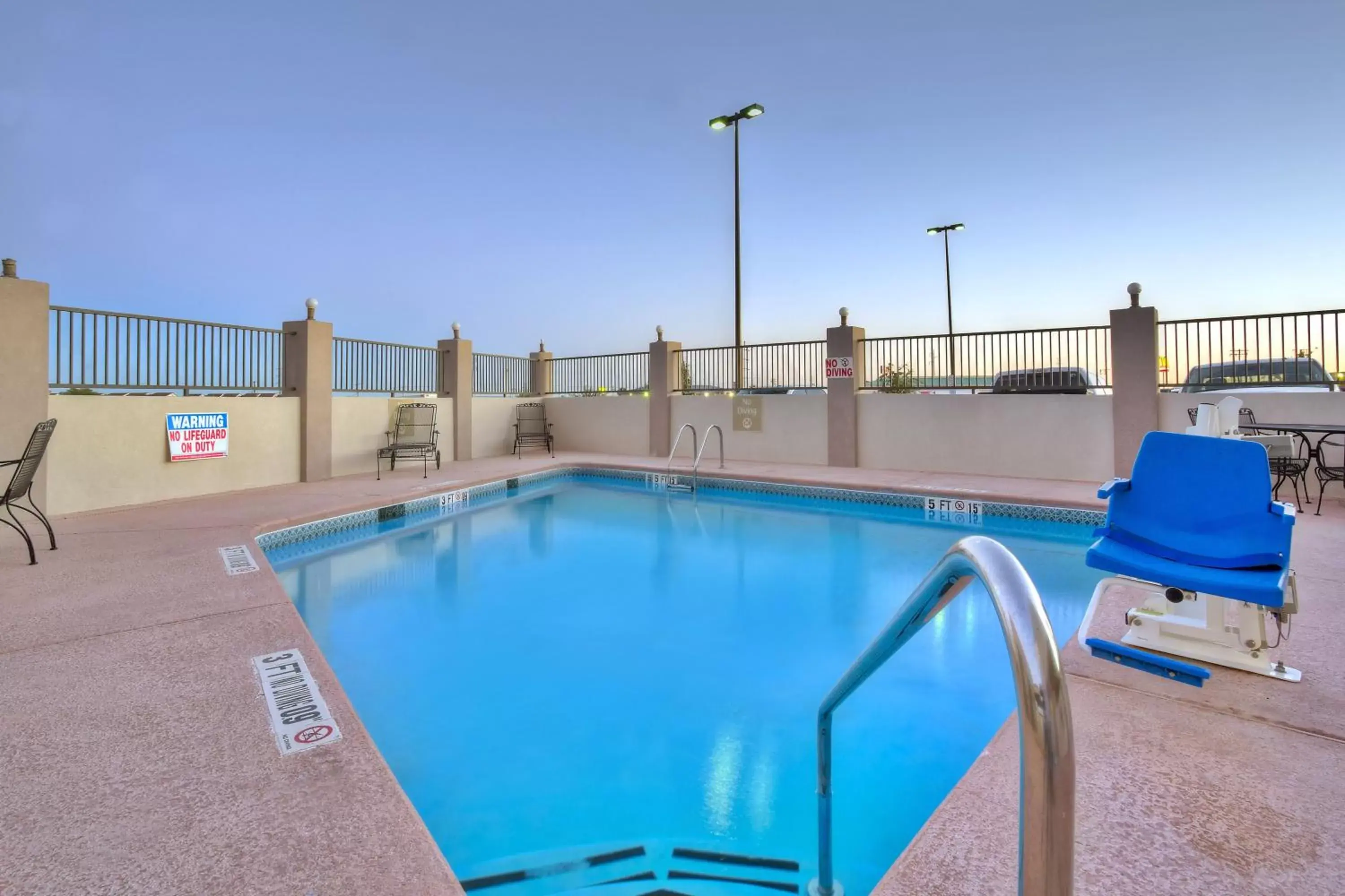 Swimming Pool in Candlewood Suites Fort Stockton, an IHG Hotel