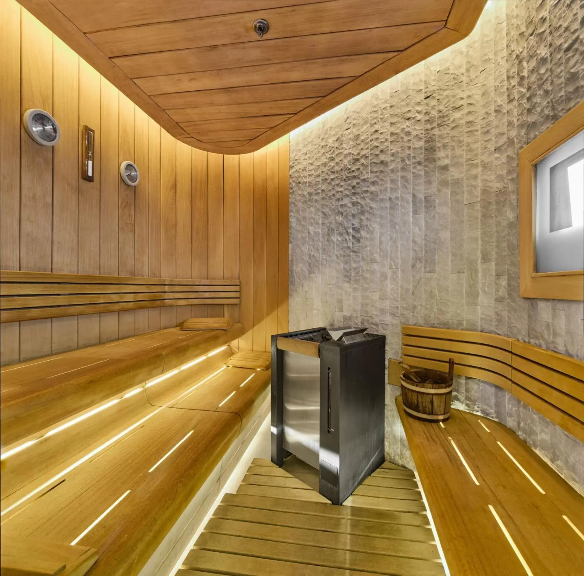 Sauna in Gezi Hotel Bosphorus, Istanbul, a Member of Design Hotels