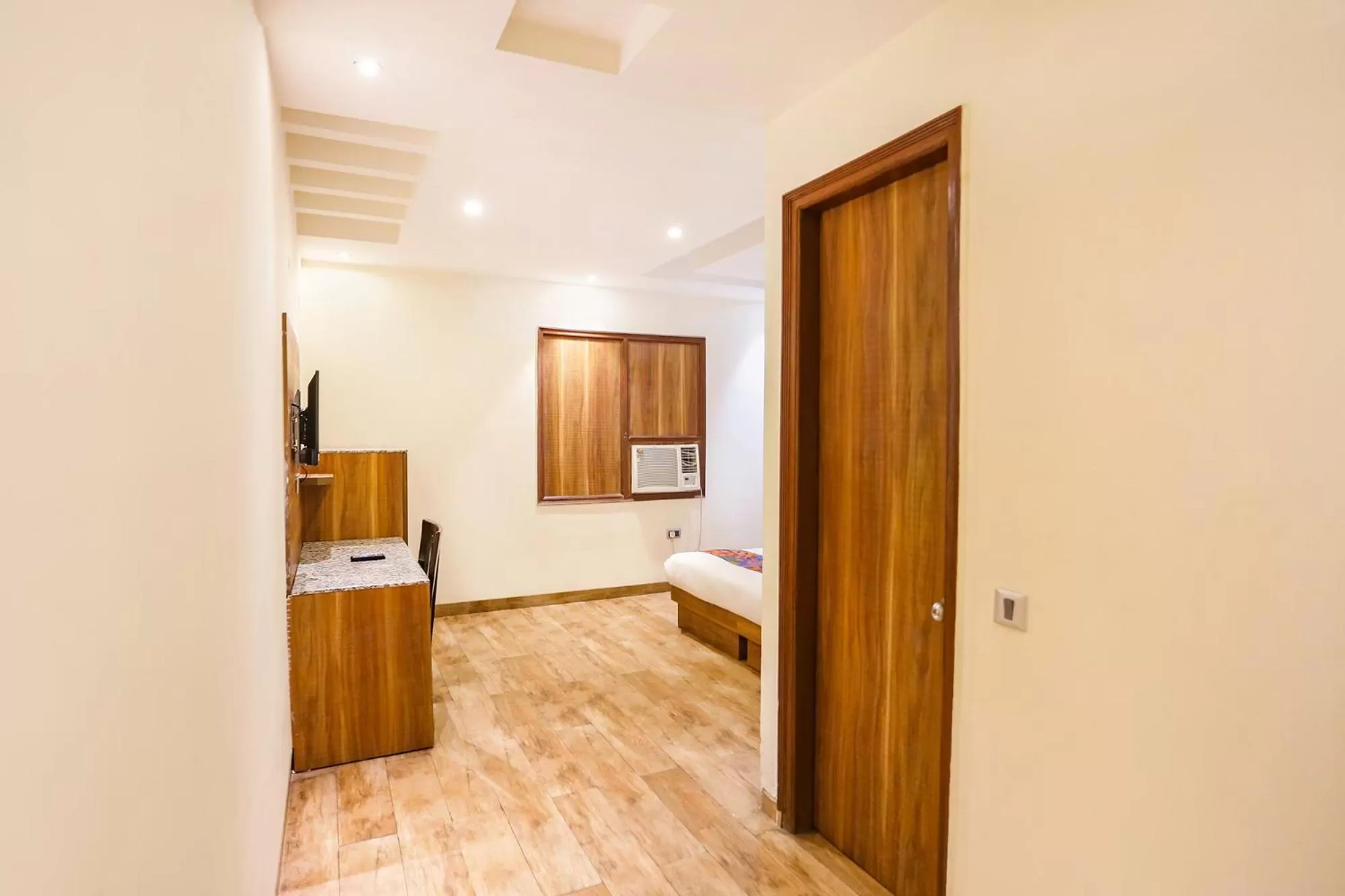 Photo of the whole room, Bed in FabHotel Royal Touch Patel Nagar