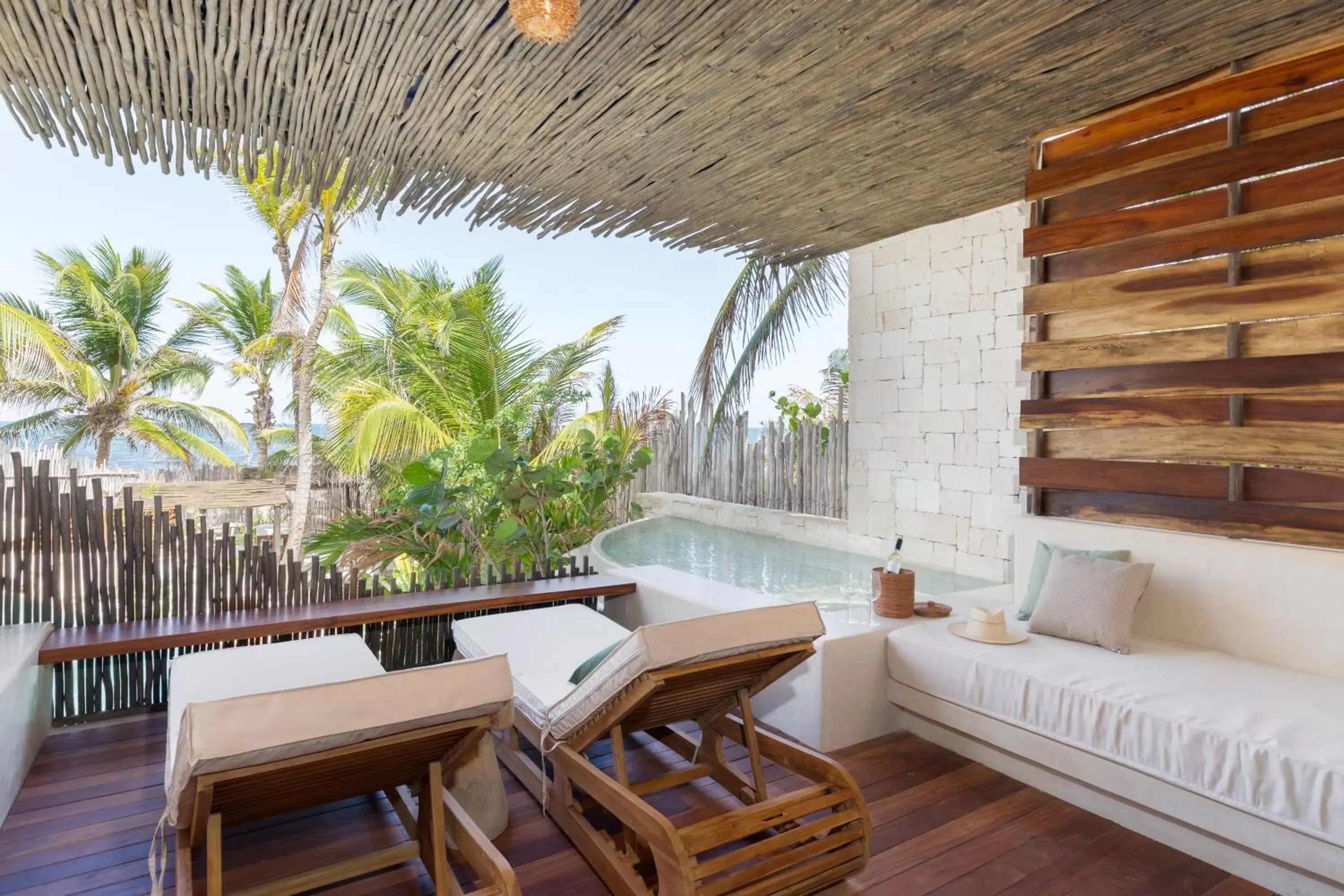 Patio, Seating Area in Hotel Ma'xanab Tulum