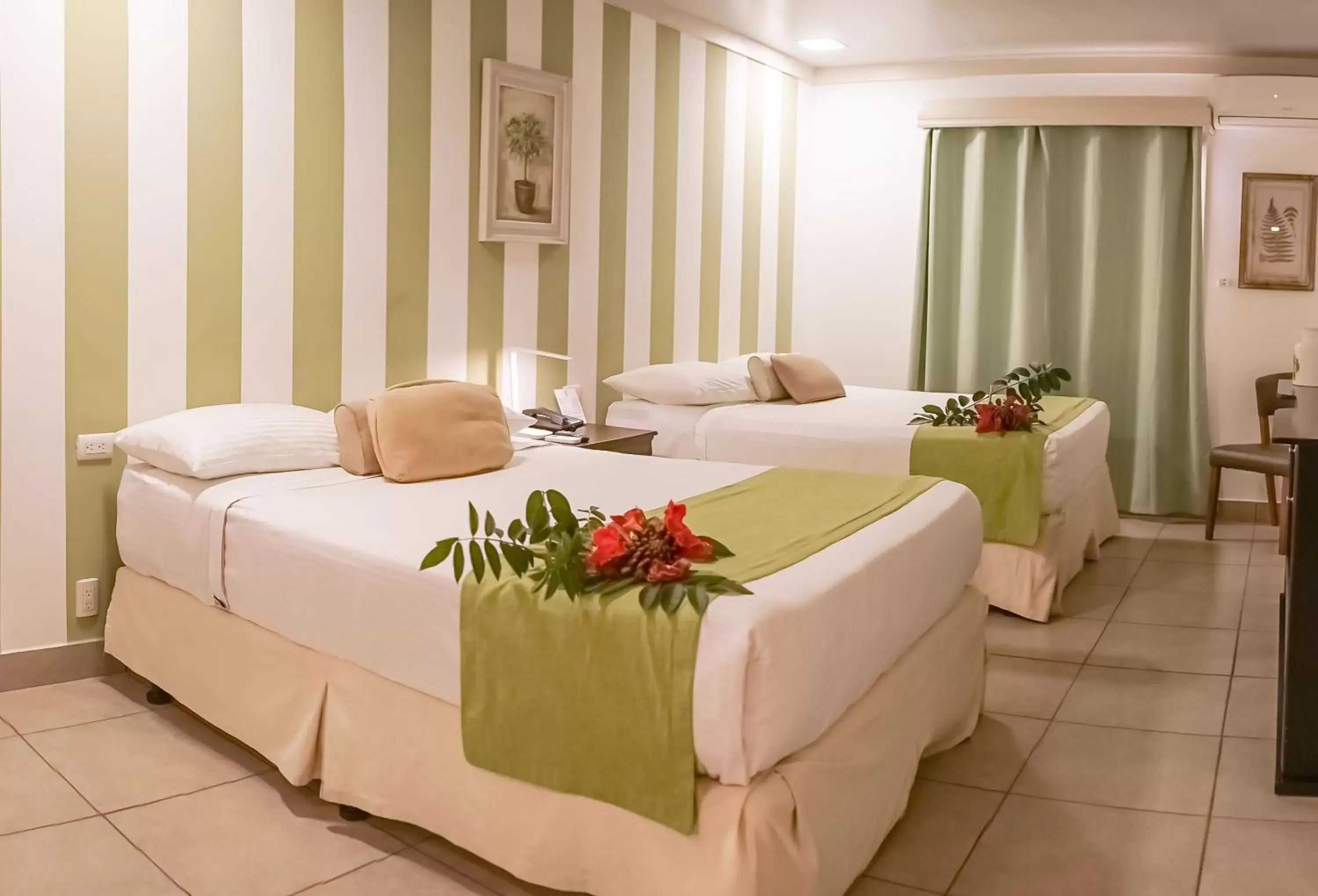 Bed in Hotel Zima