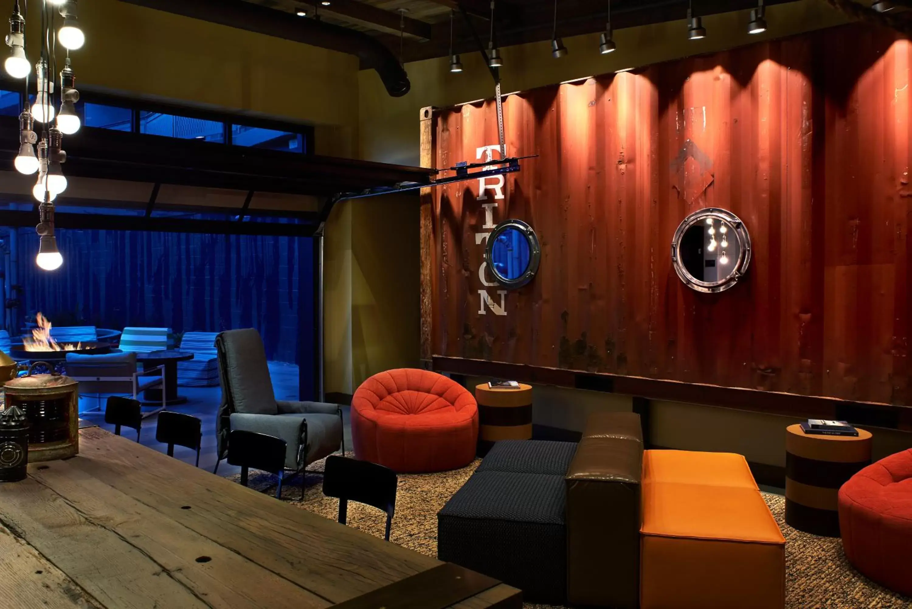 Communal lounge/ TV room, Lounge/Bar in Hotel Zephyr San Francisco