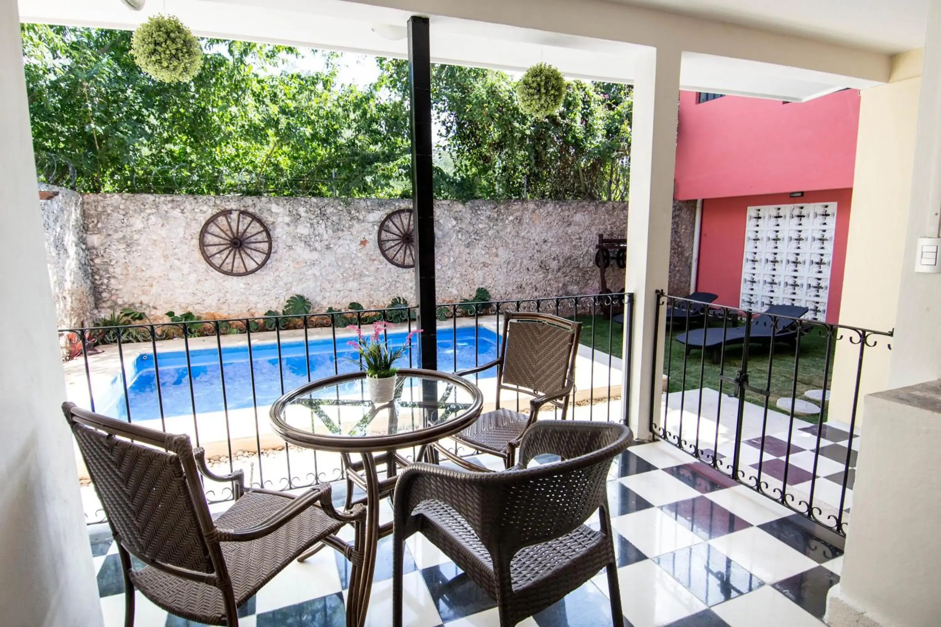 Pool View in Hotel Boutique Real San Juan Center