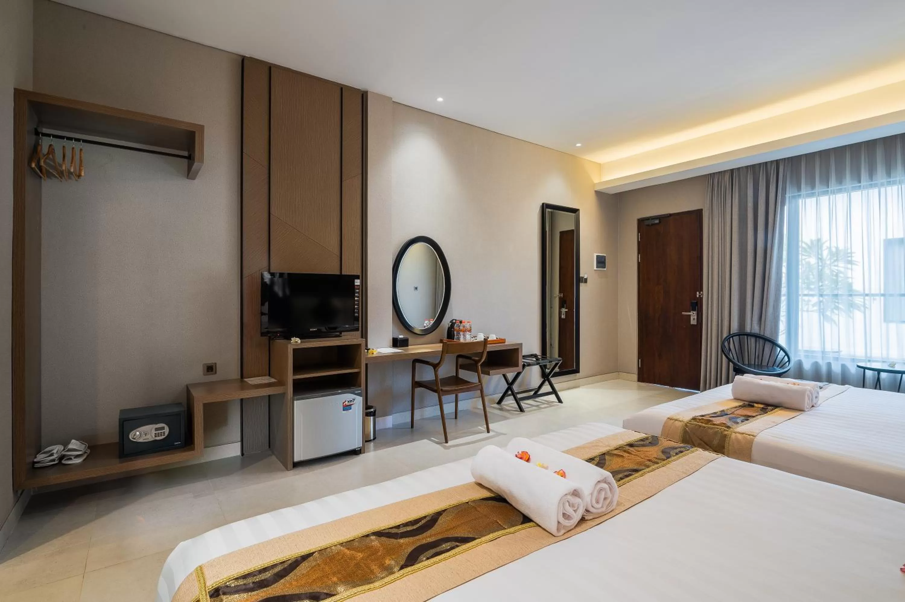 TV and multimedia, Bed in Padmasari Resort Lovina