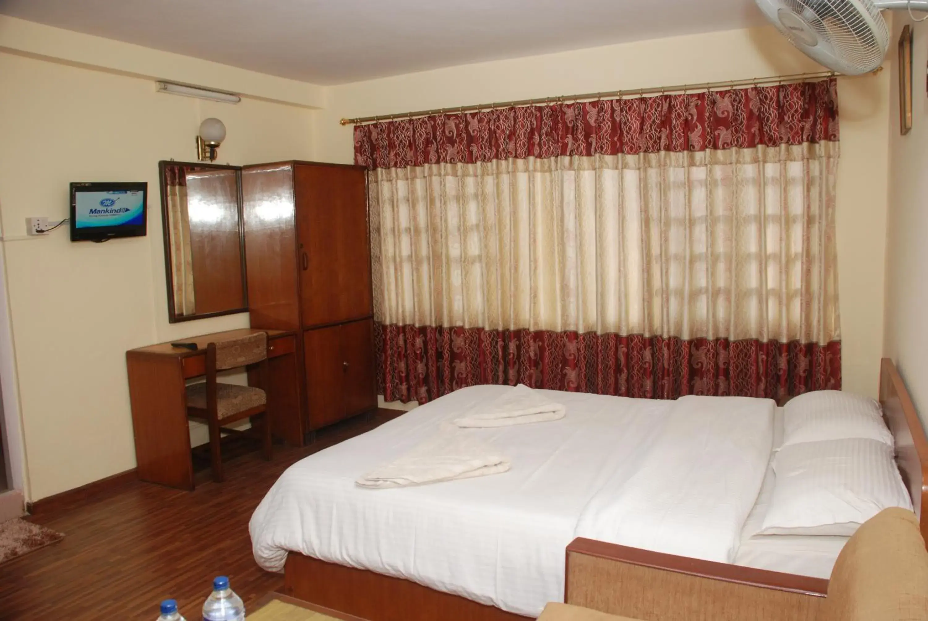 Bed in Kathmandu Madhuban Guest House