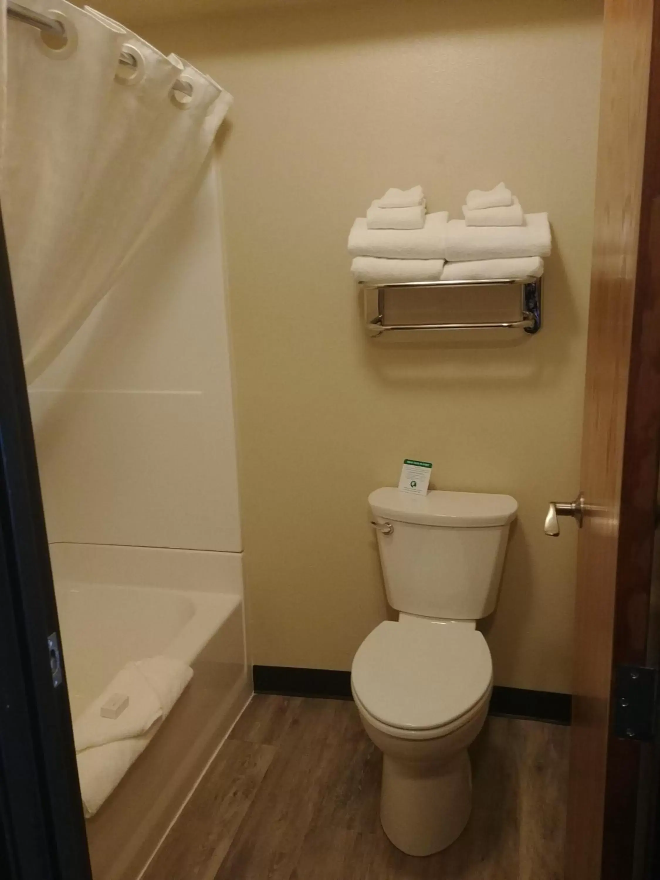 Toilet, Bathroom in Boarders Inn & Suites by Cobblestone Hotels - Broken Bow