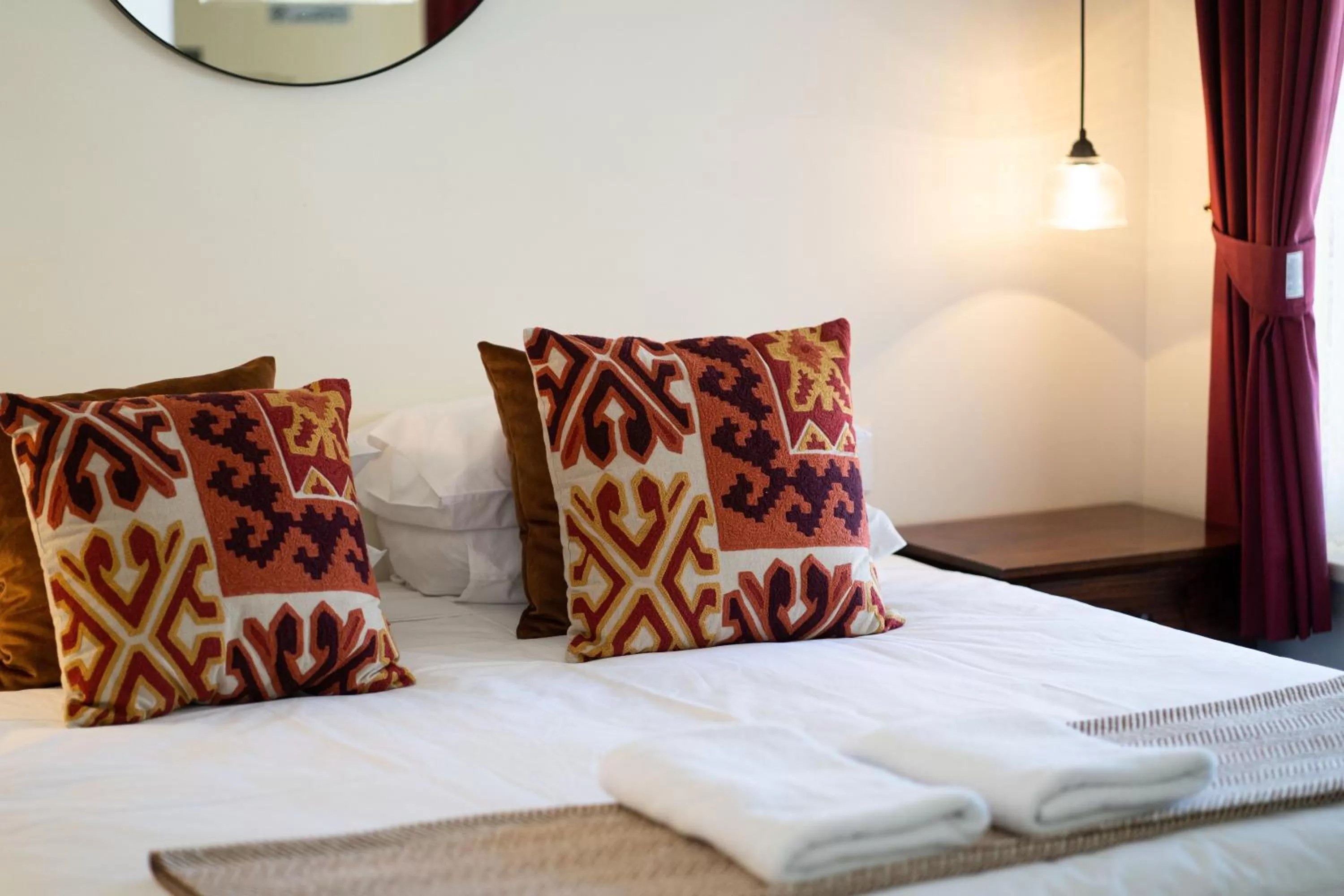 Bed in Bentley's Hotel