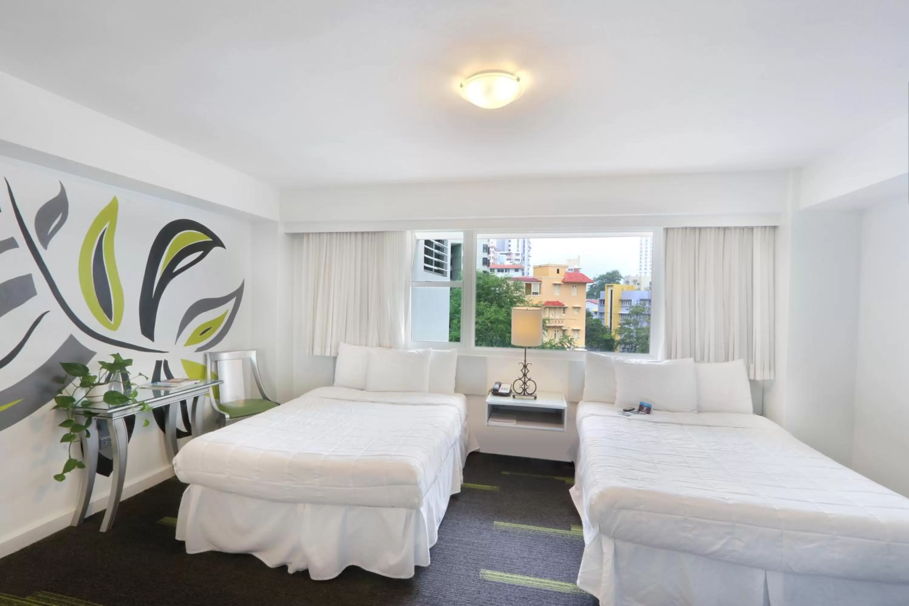 Bed in Hotel Miramar