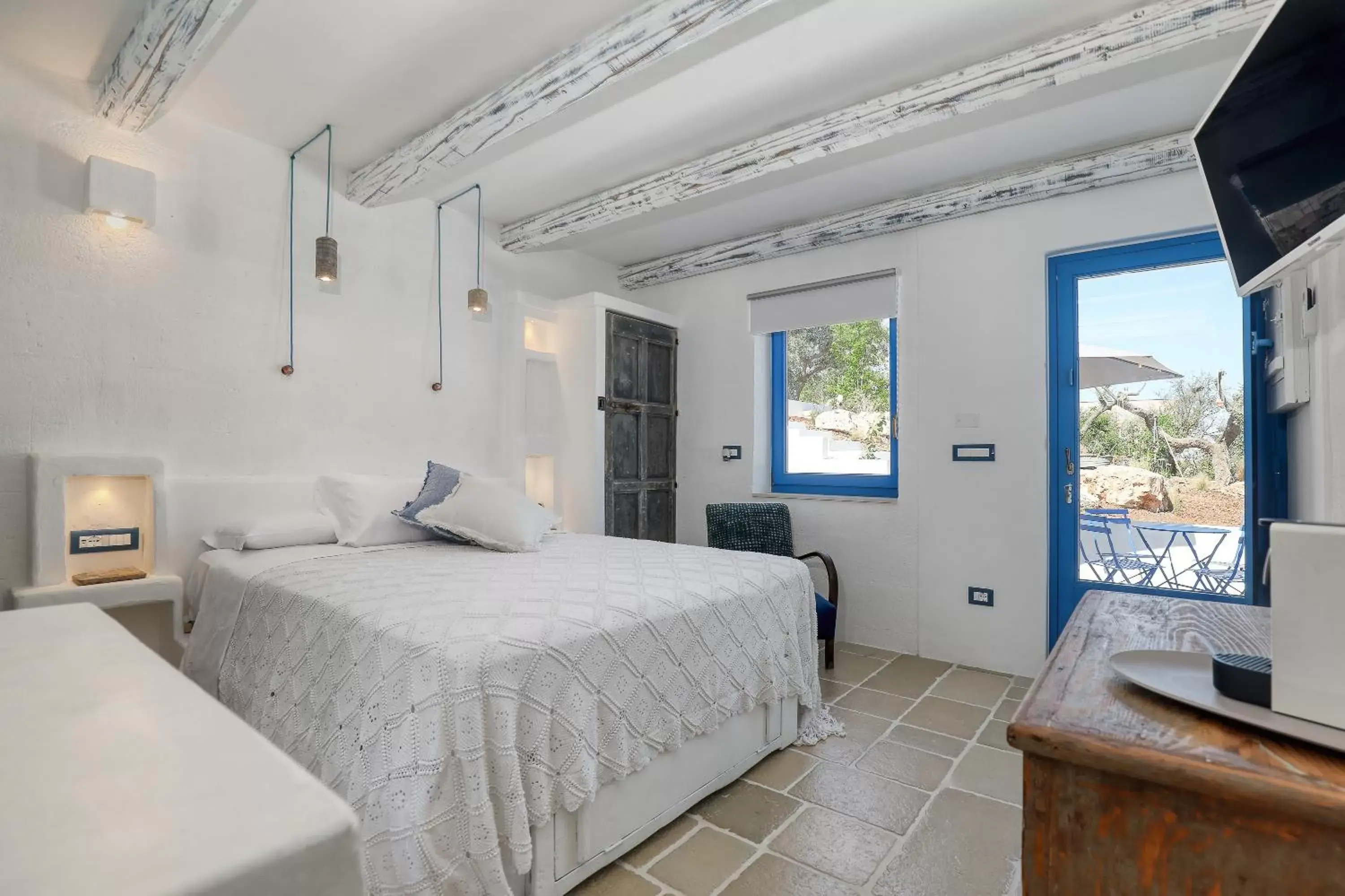 Bedroom, Bed in Trulli Terra Magica