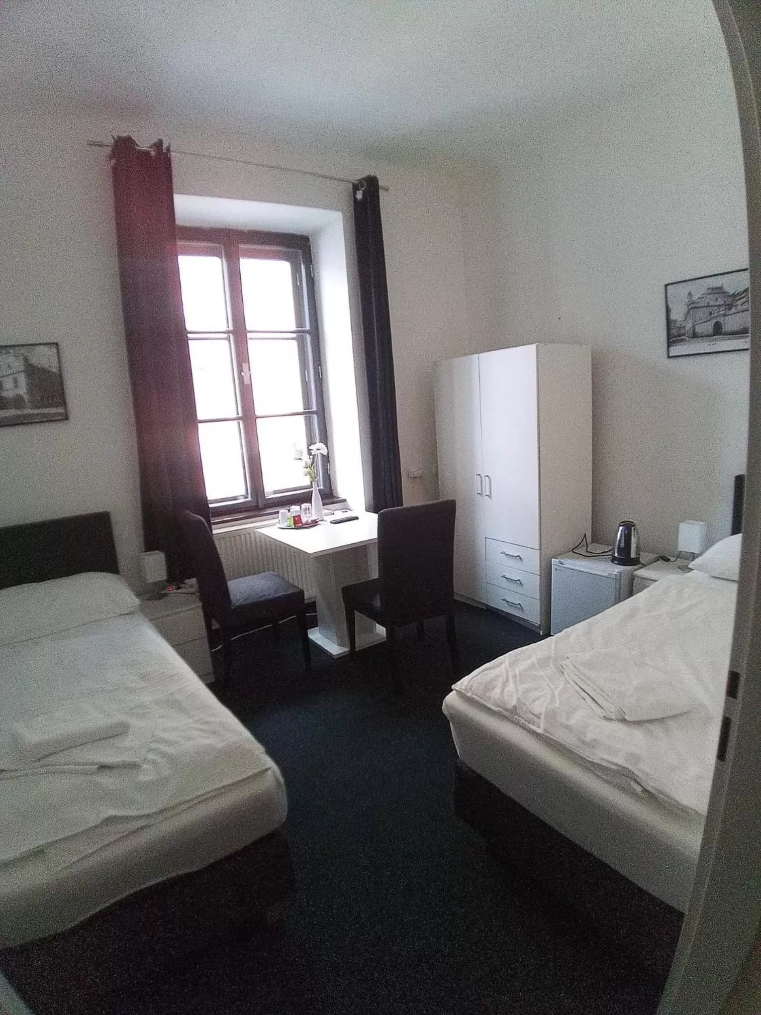 Bed in Hotel Bílý Koníček