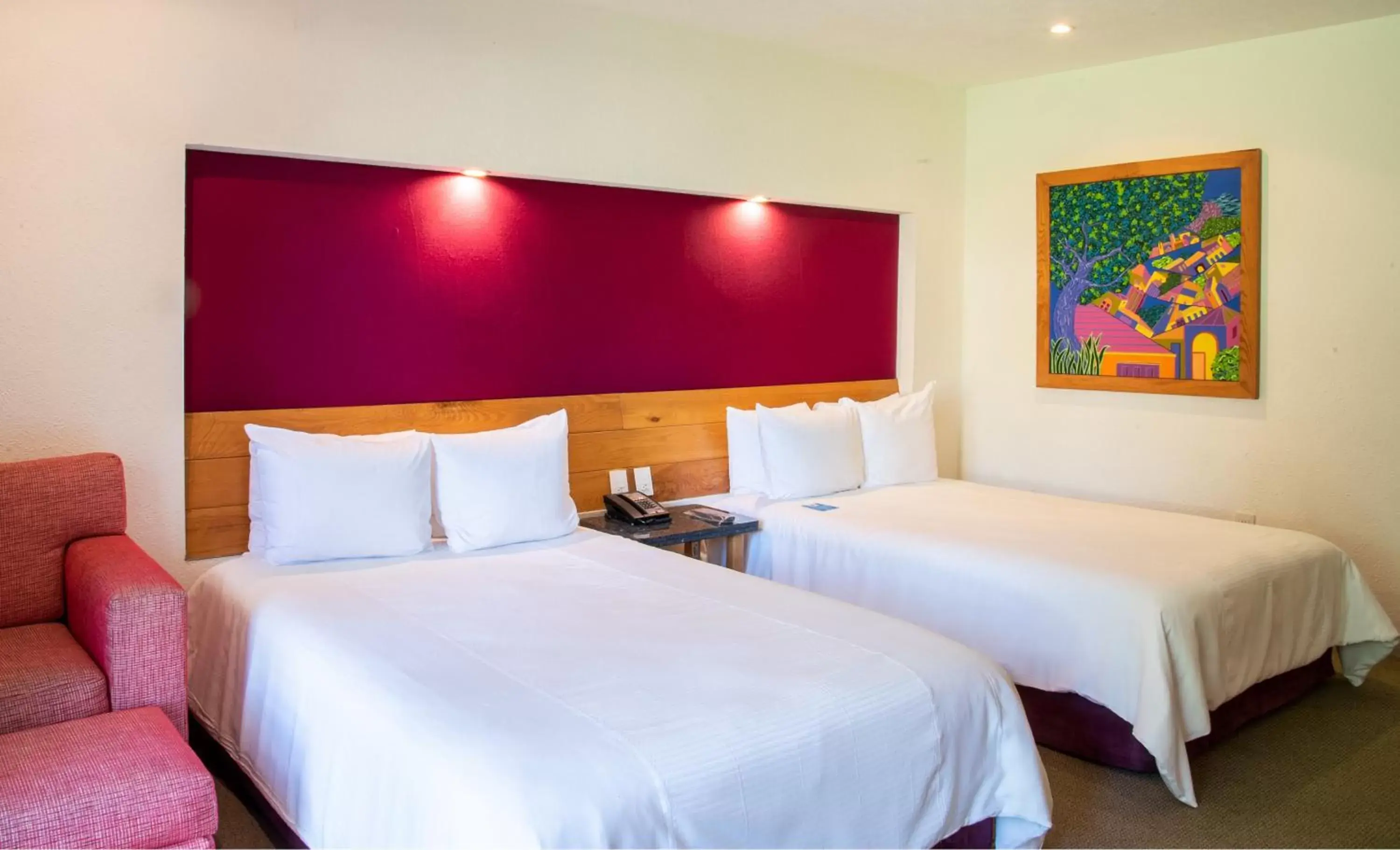 Photo of the whole room, Bed in Camino Real Guadalajara Photo of the whole room, Bed in Camino Real Guadalajara