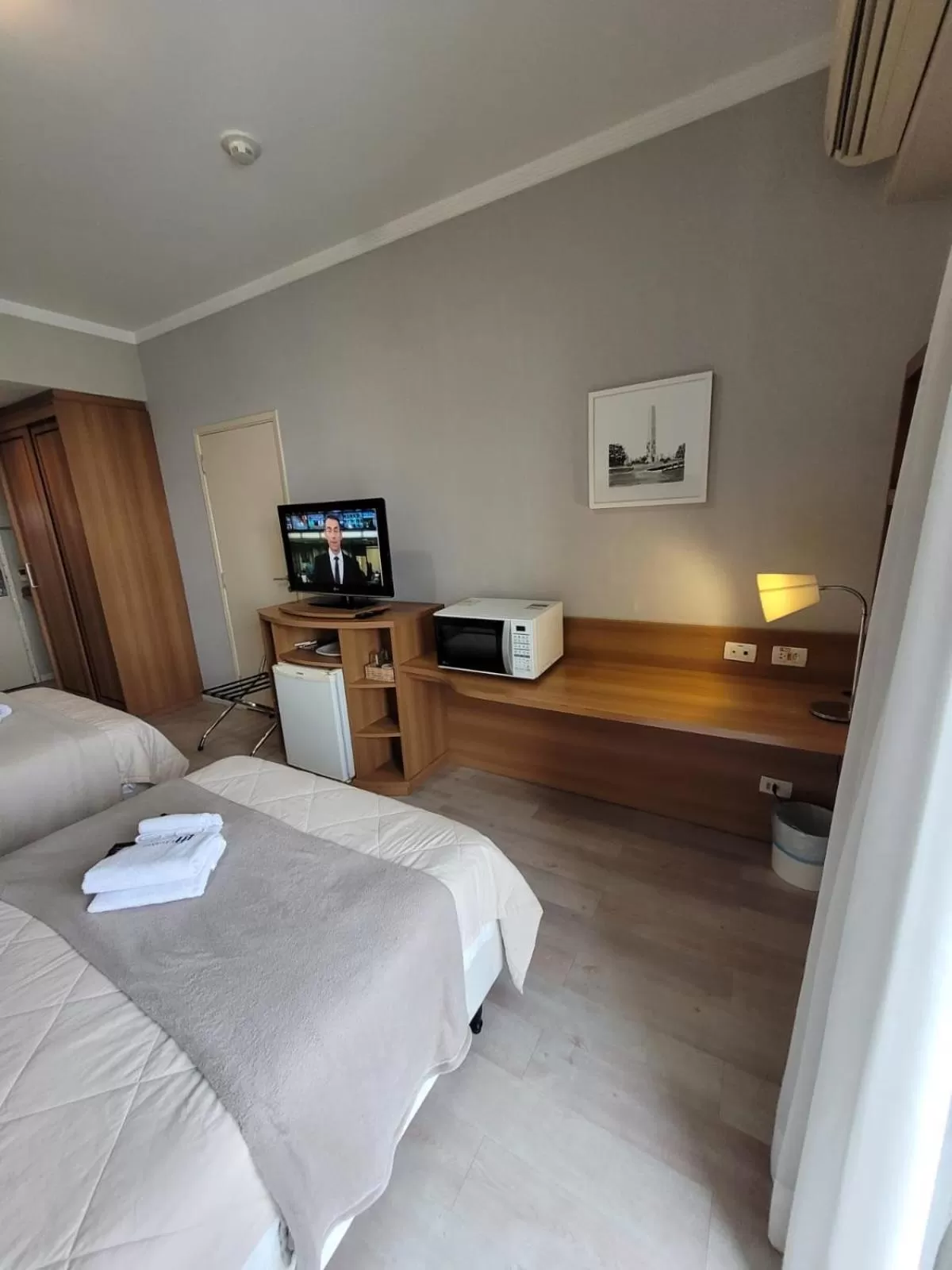Photo of the whole room, Bed in Studio Comfort Ibirapuera