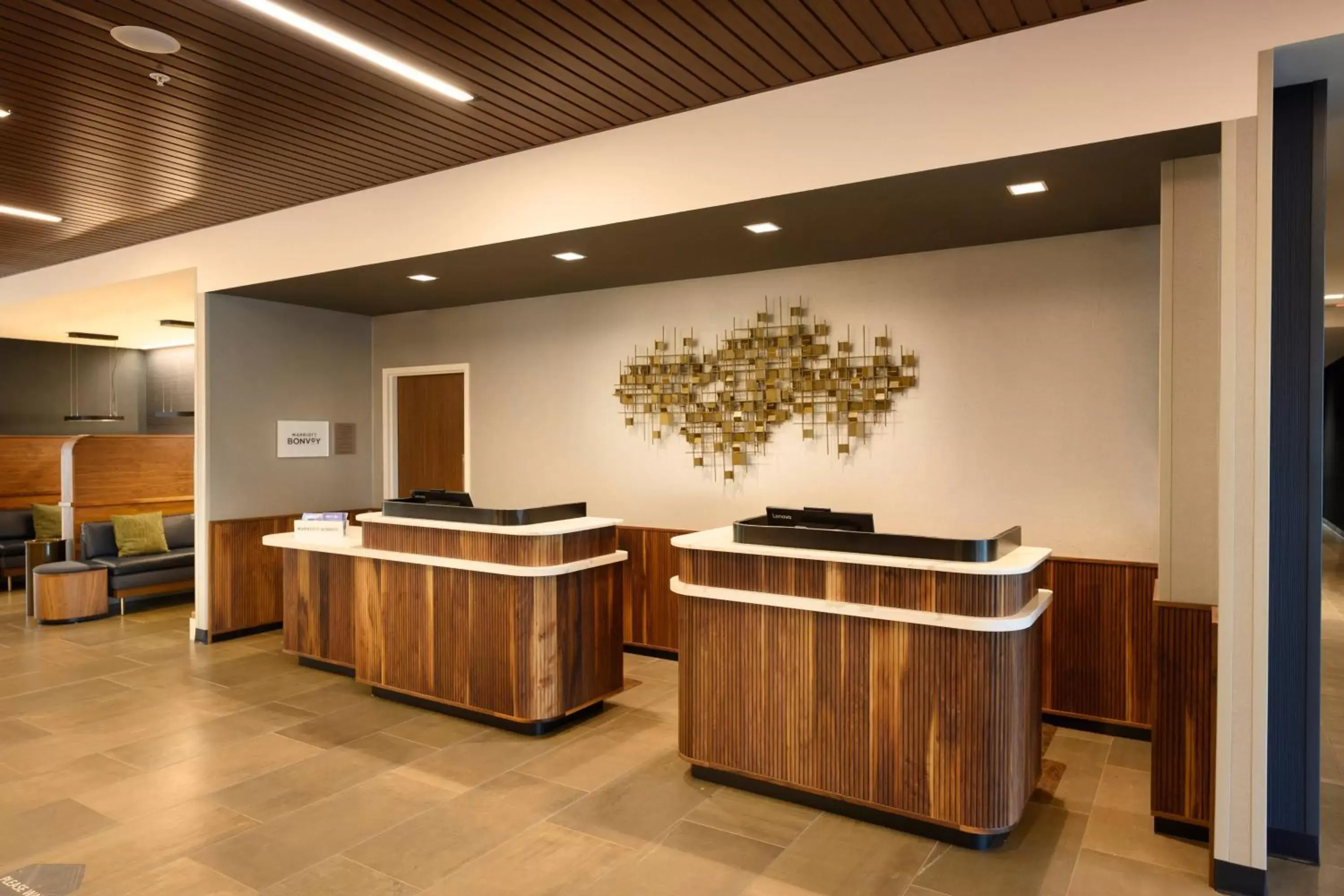 Lobby or reception, Lobby/Reception in Courtyard by Marriott Charlotte Waverly