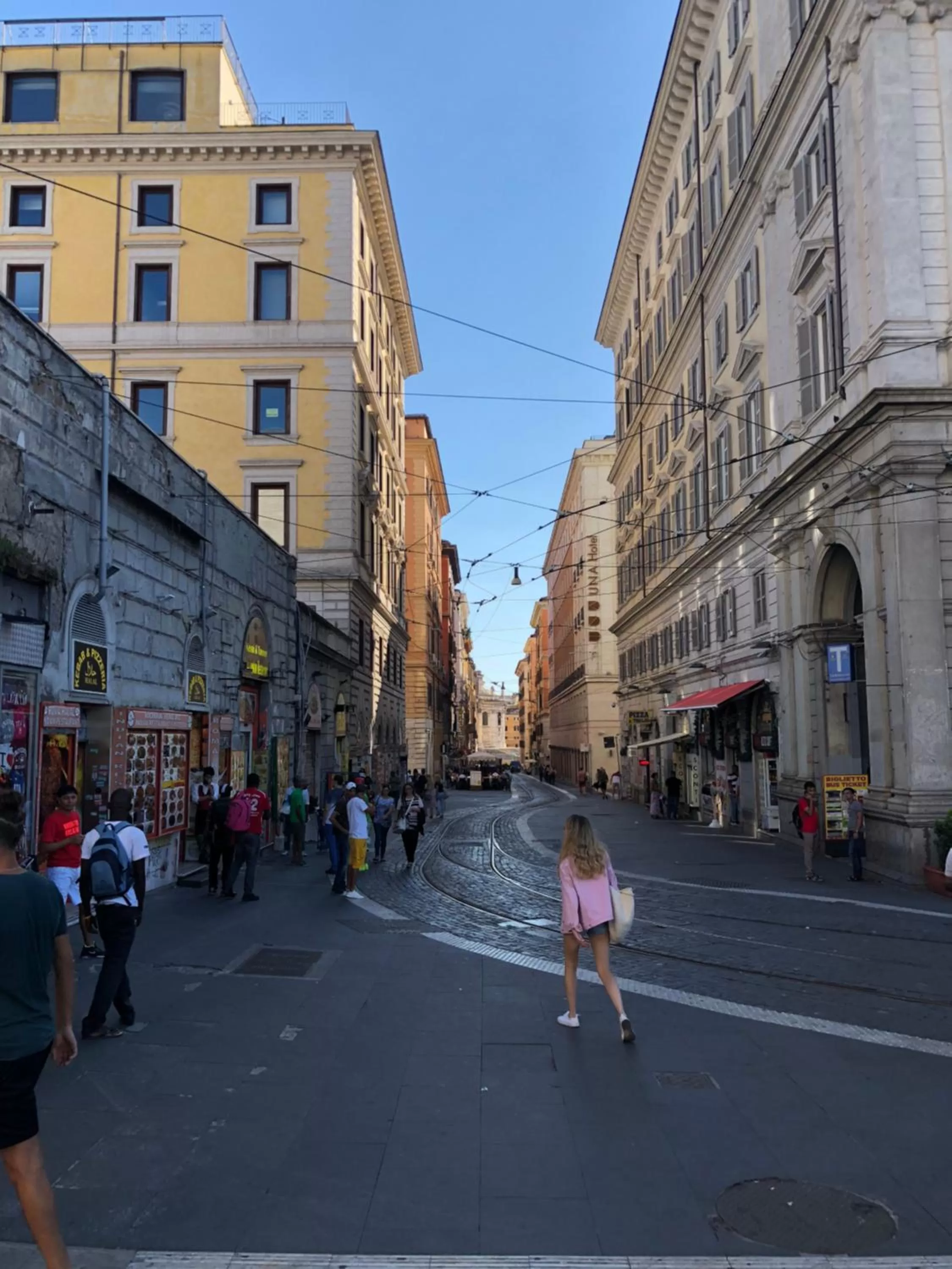 Property building in Hotel Cherubini