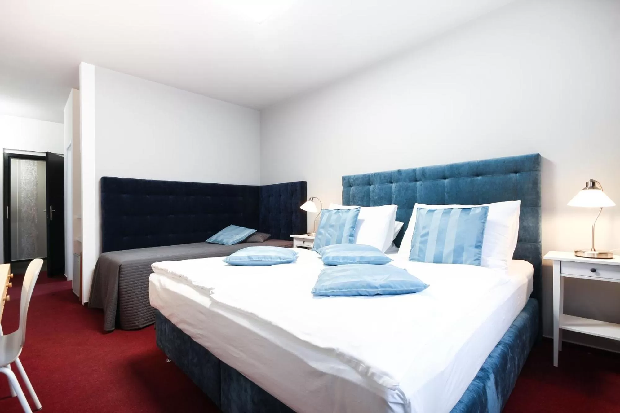 Bed in Hotel Maroli Mikulov