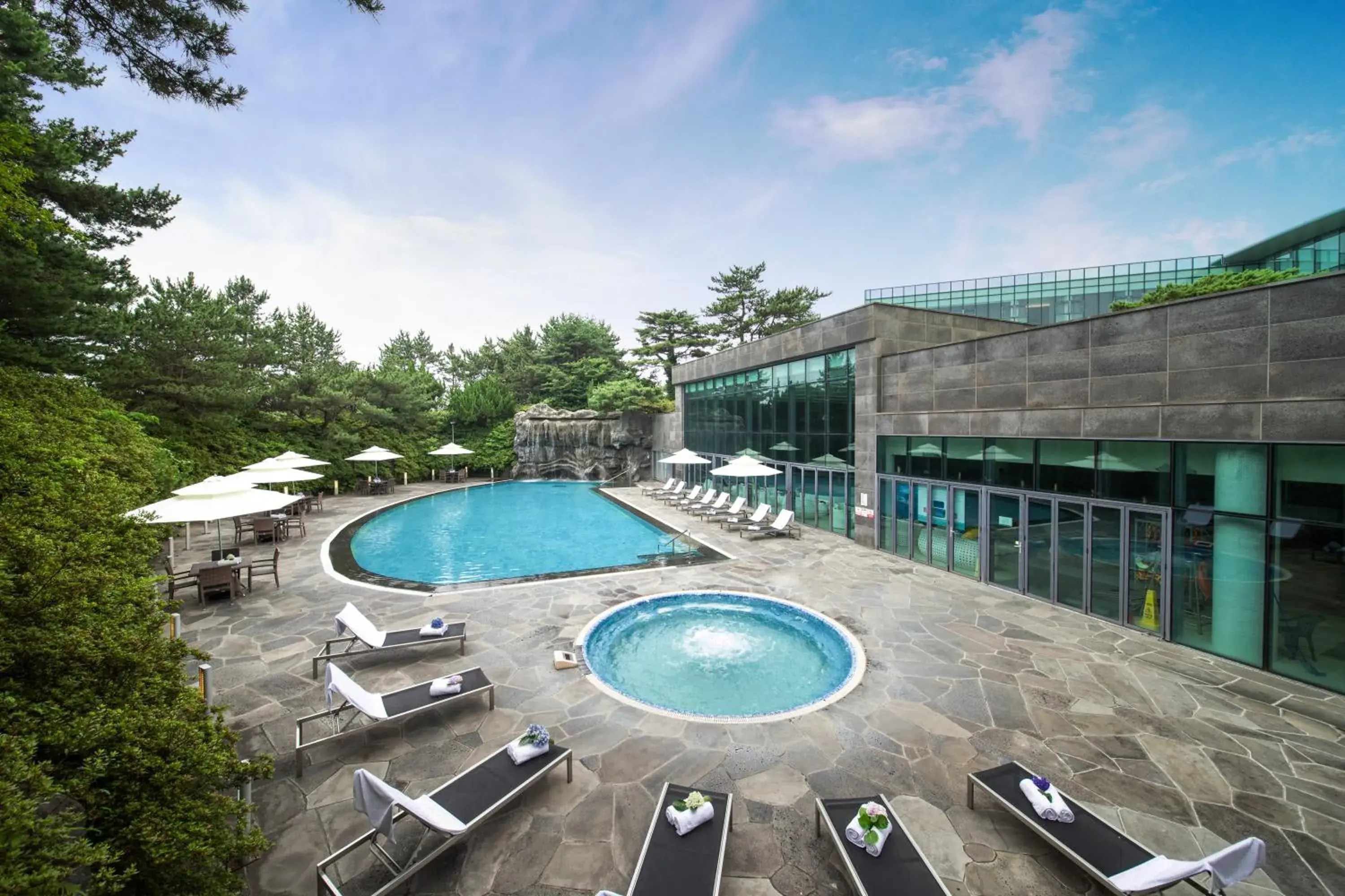Swimming pool, Pool View in We Hotel Jeju