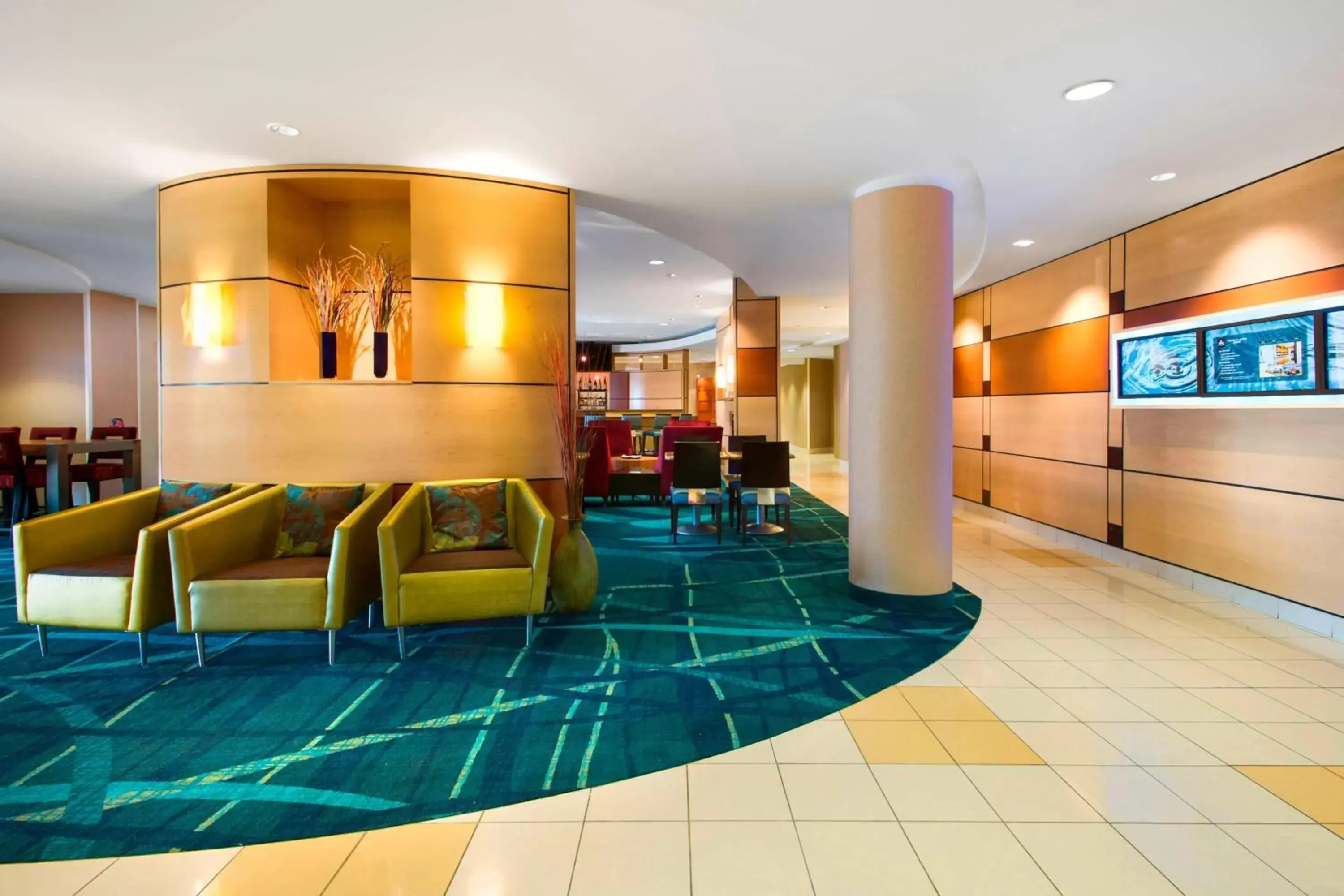 Lobby or reception, Lobby/Reception in SpringHill Suites by Marriott Omaha East, Council Bluffs, IA