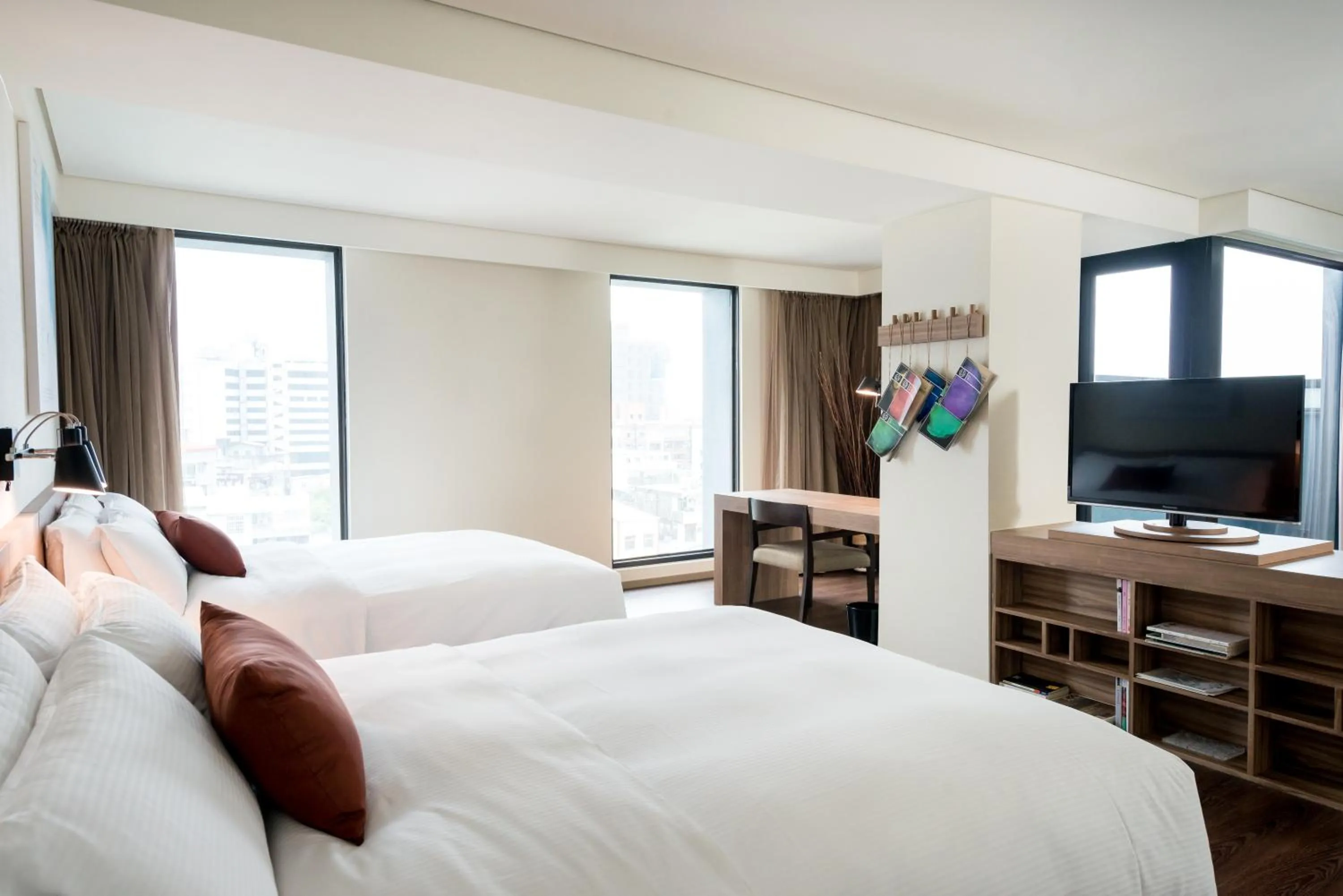 Bedroom, Bed in Just Sleep Hualien ZhongZheng