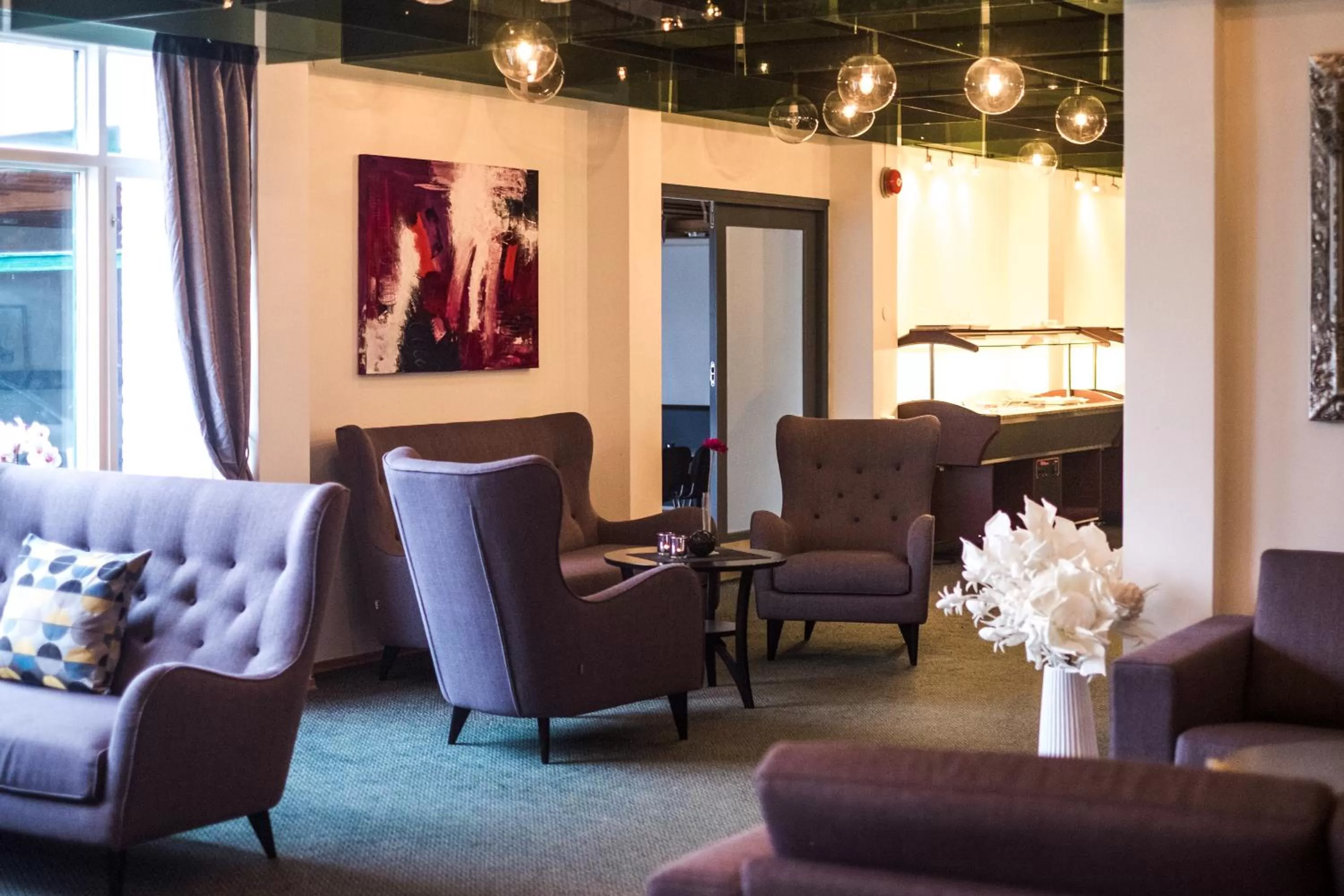 Lobby or reception in Tynset Hotel