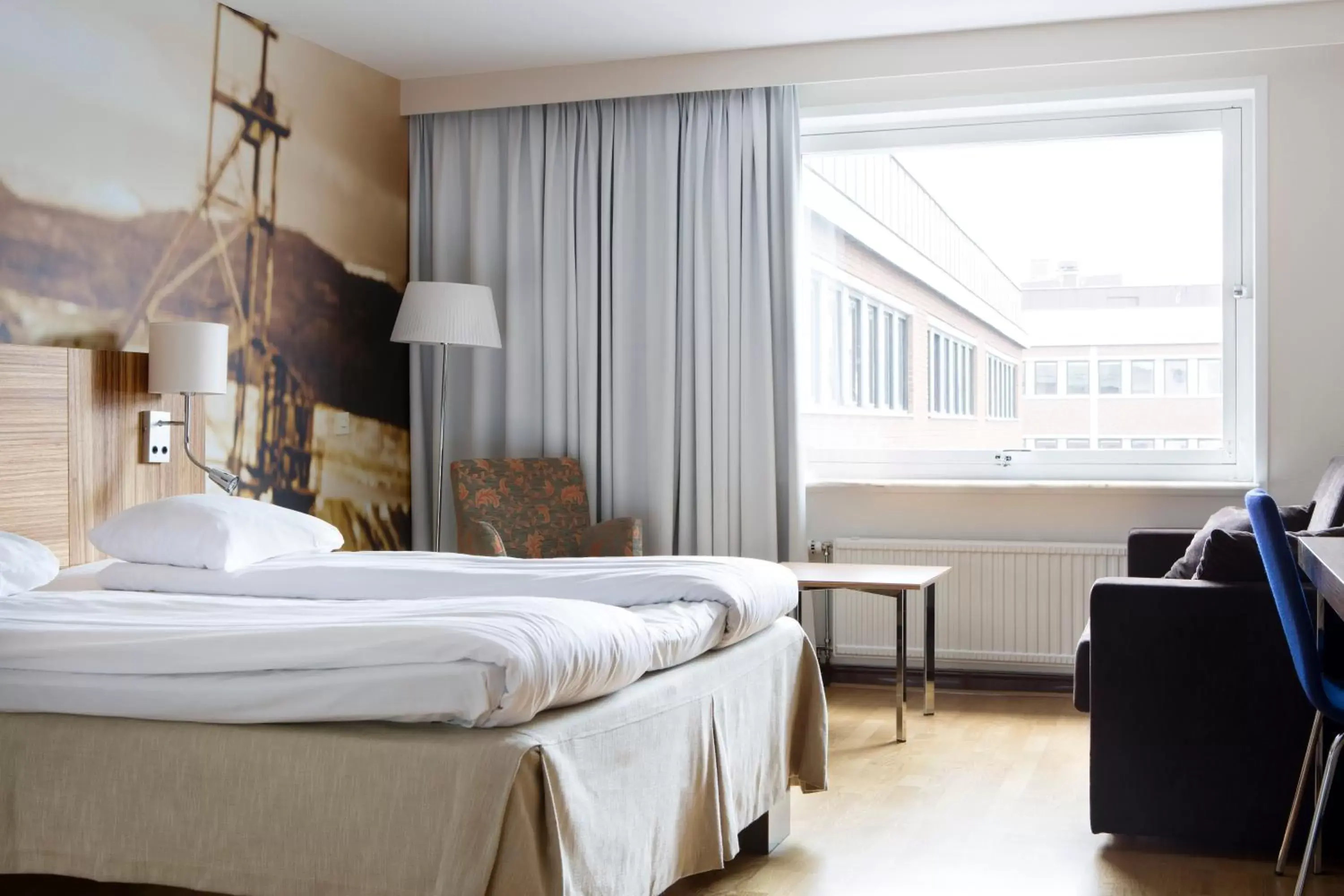 Bed in Comfort Hotel Eskilstuna
