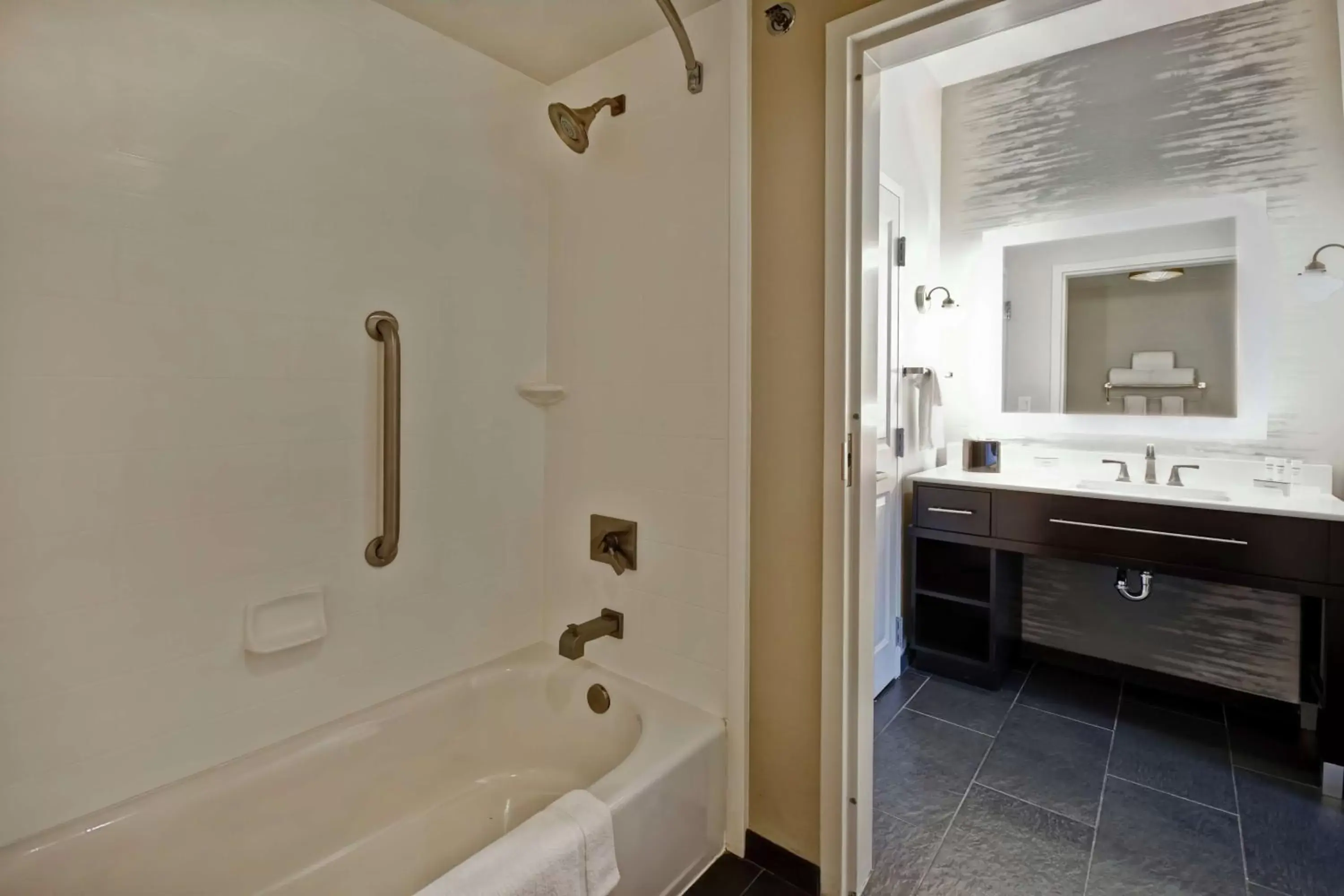 Bathroom in Homewood Suites by Hilton Dallas Arlington South