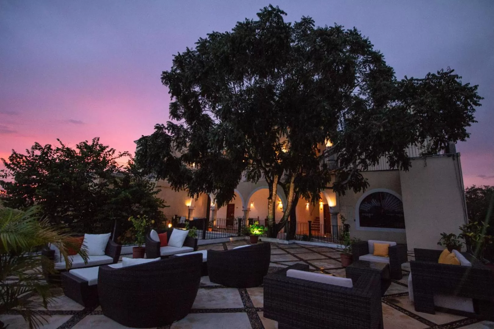 Balcony/Terrace in Hotel Meson del Marques