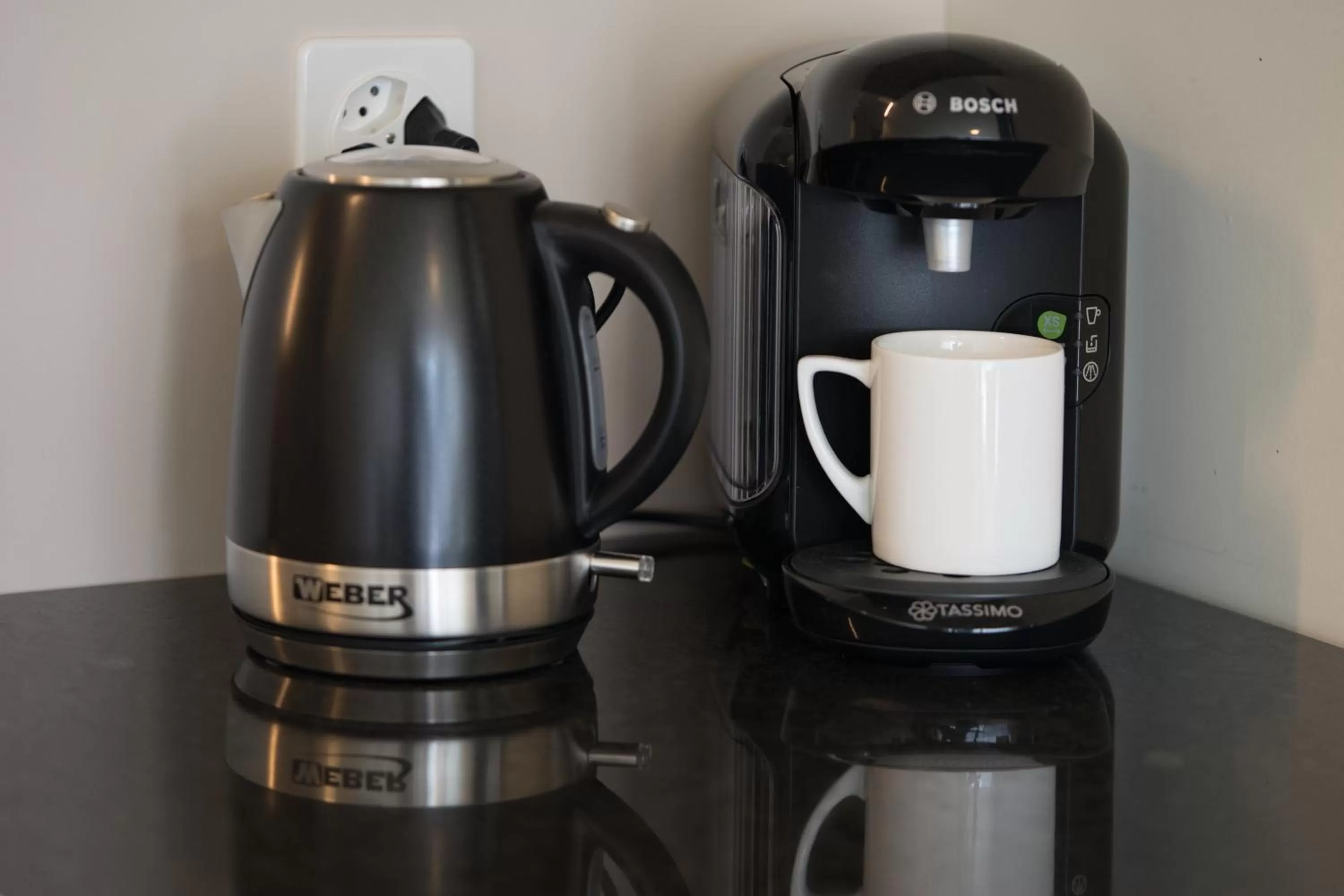 Coffee/tea facilities in wohnMOTEL - Hinterforst