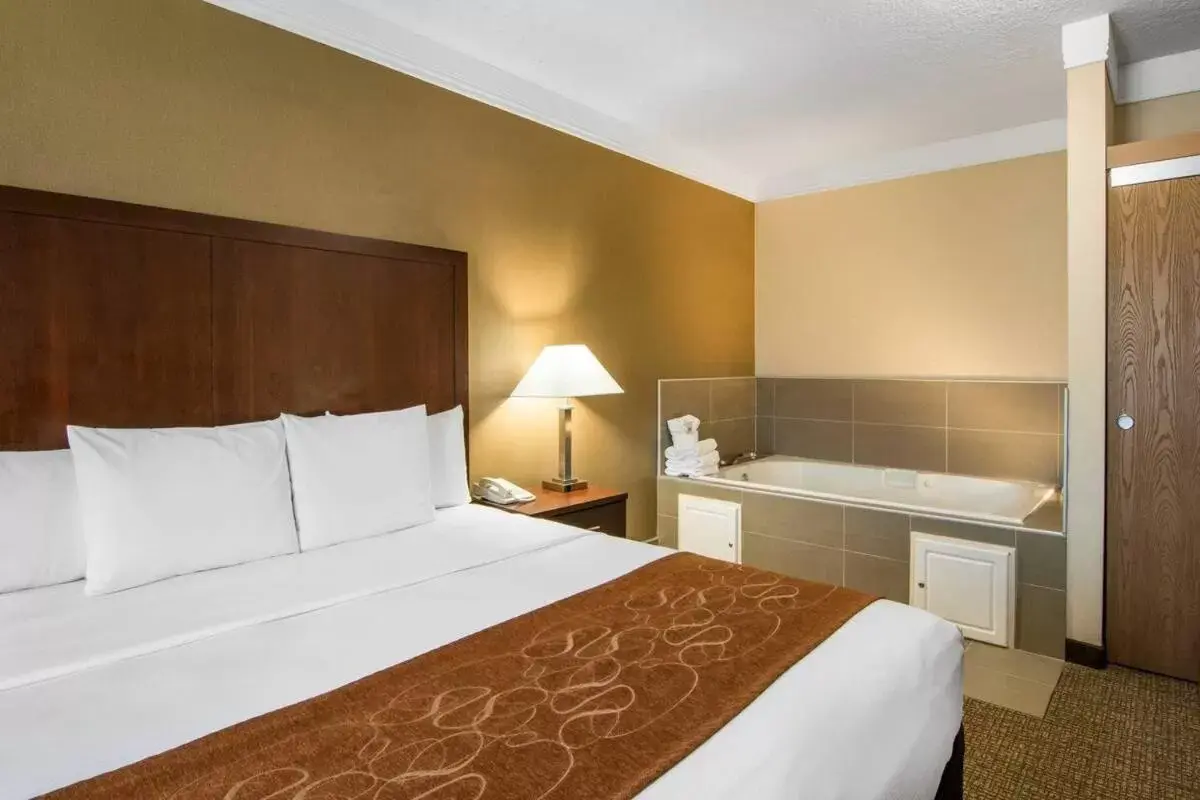 Executive Spa Suite - Non-Smoking in Comfort Suites Linn County Fairground and Expo