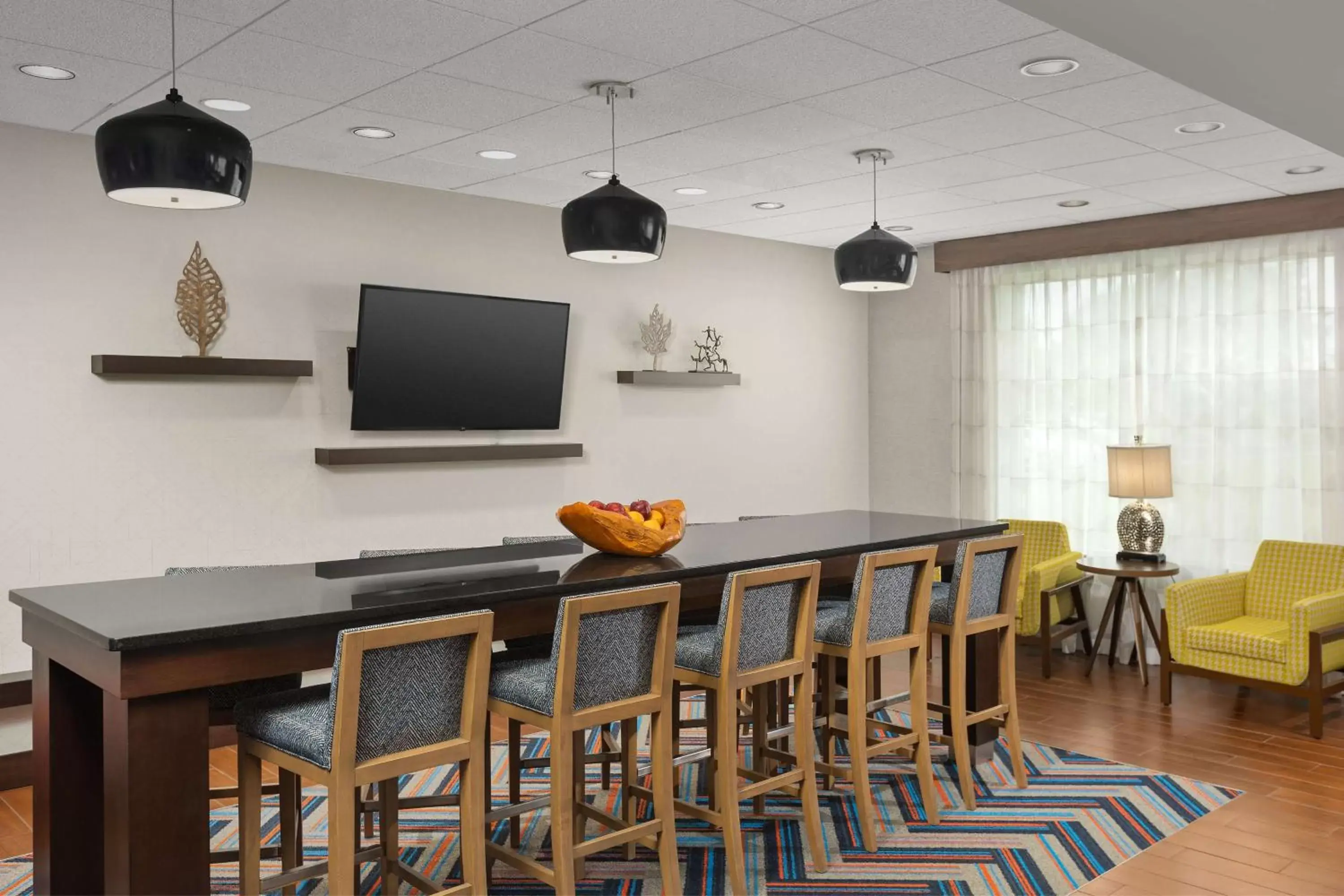 Lobby or reception in Hampton Inn Augusta Lobby or reception in Hampton Inn Augusta