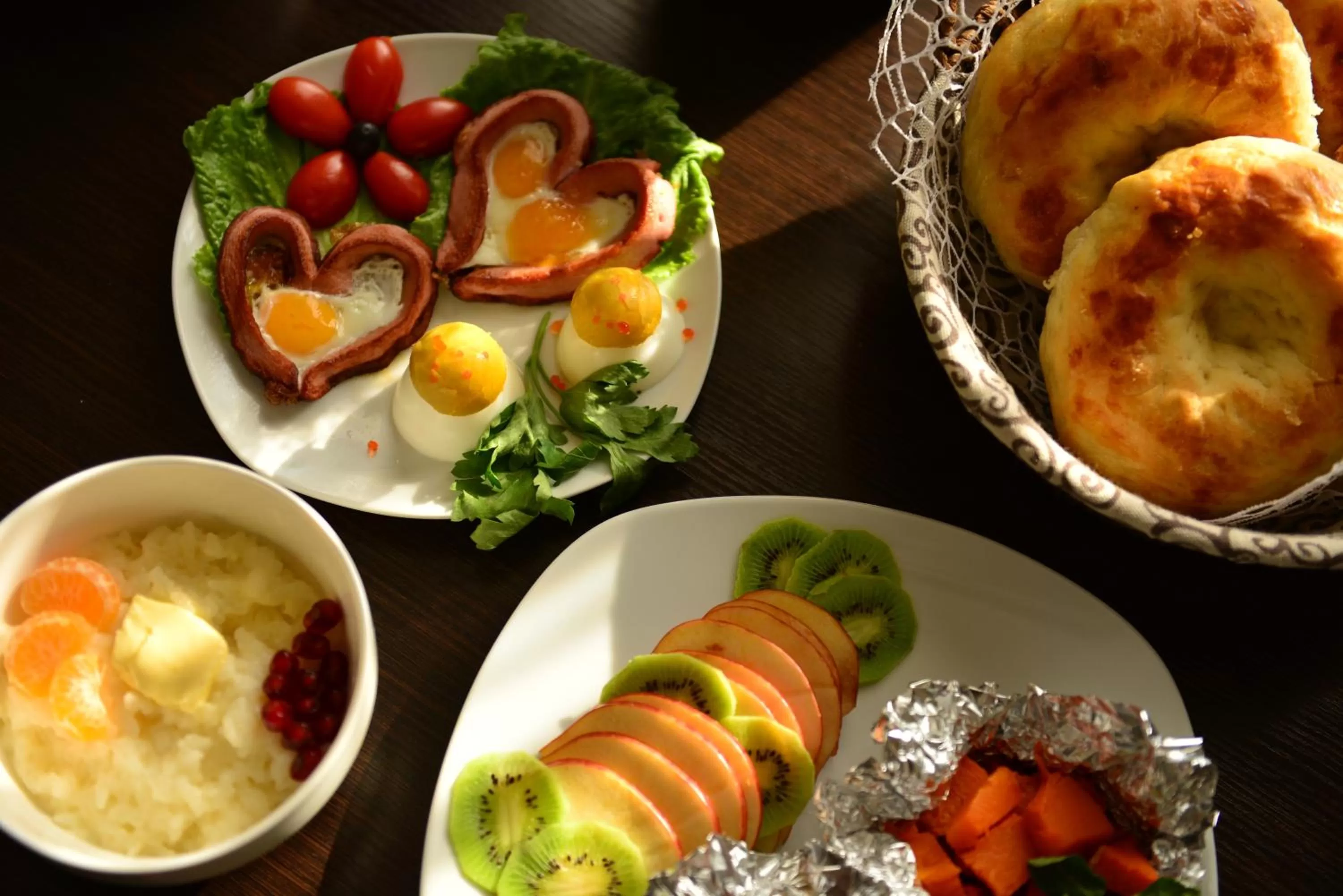 Breakfast in Altai Business Hotel