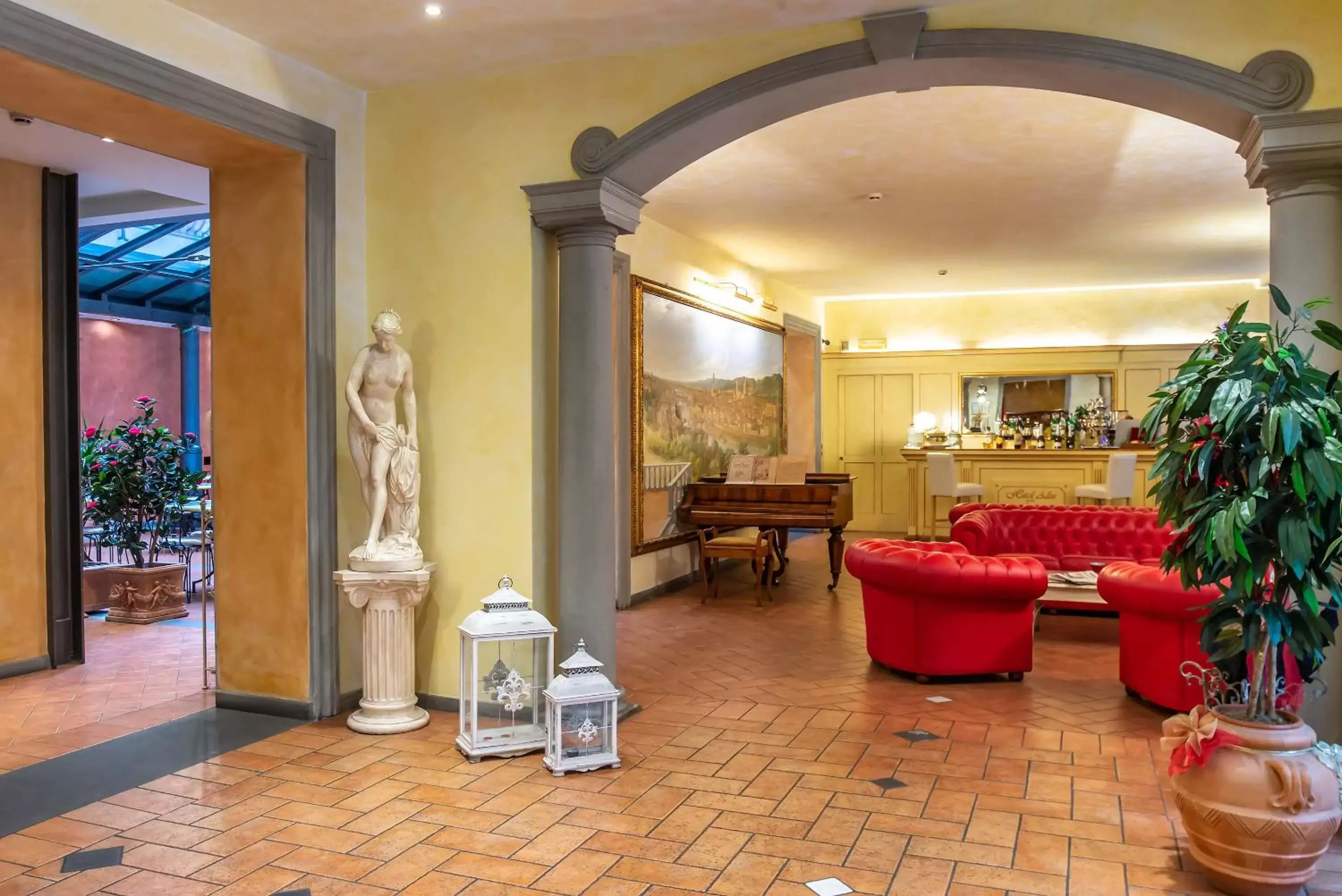 Lobby or reception in Hotel Alba Palace