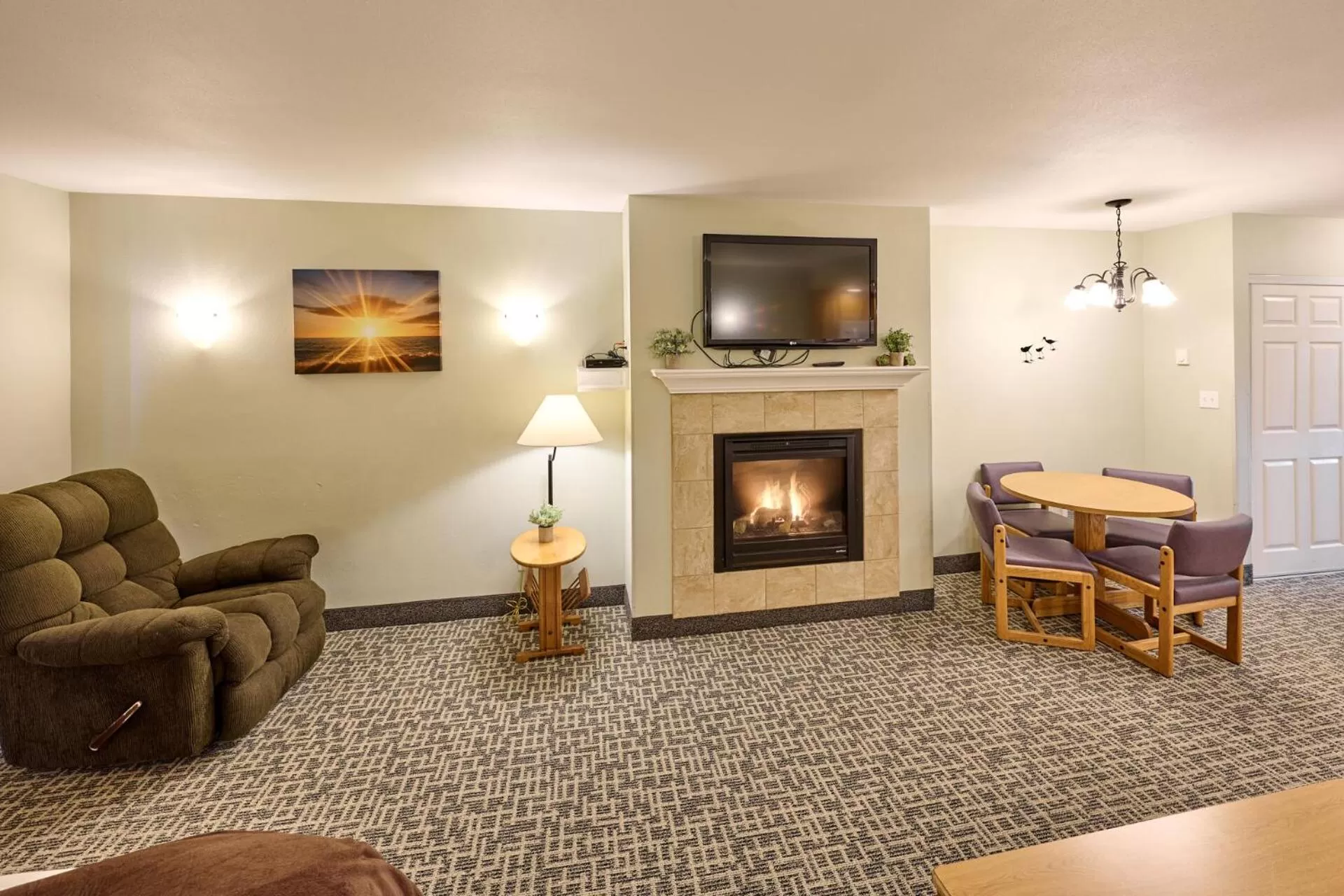 TV and multimedia, Seating Area in D Sands Rentals