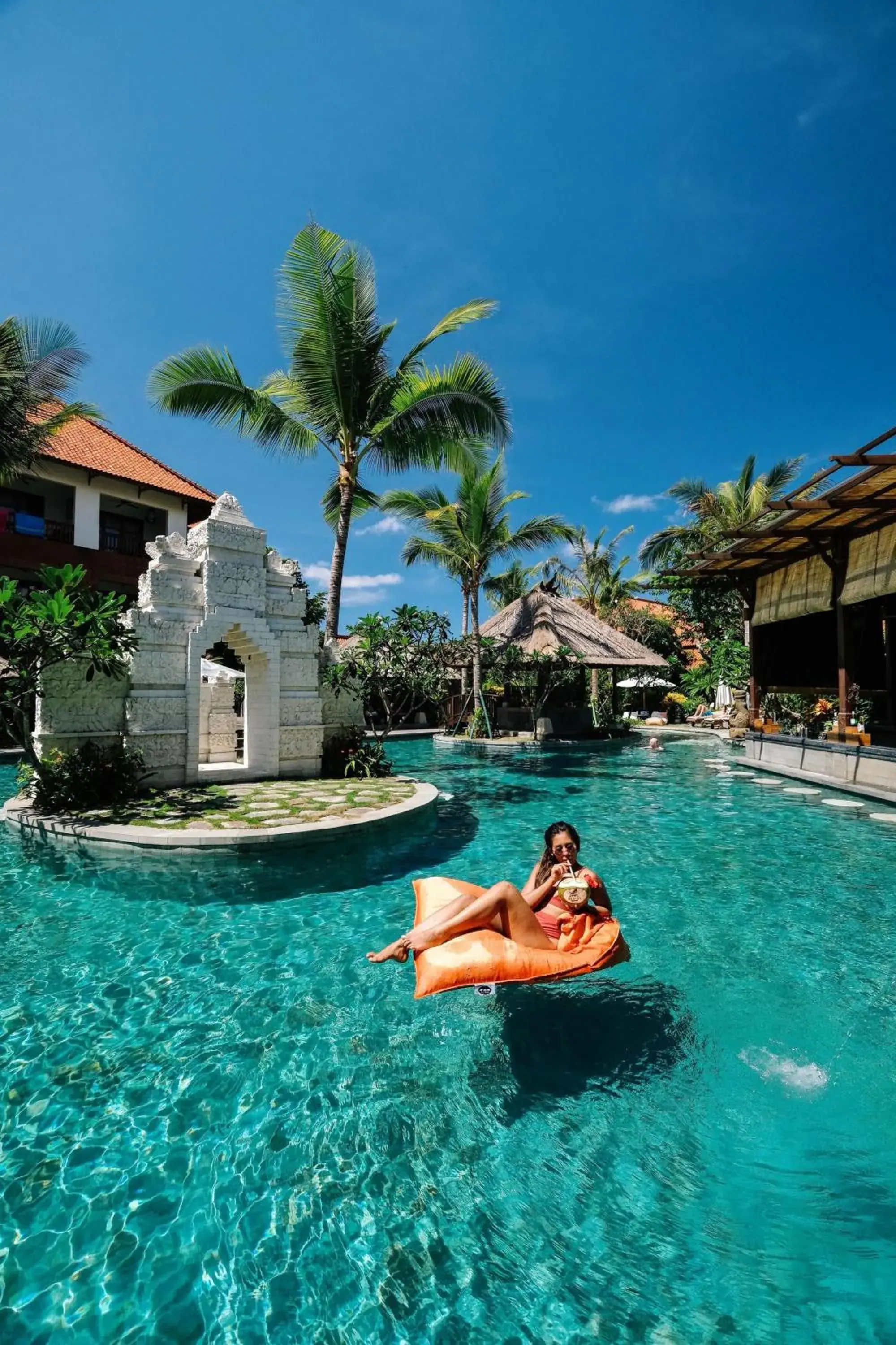 Pool view in The Alantara Sanur Pool view in The Alantara Sanur
