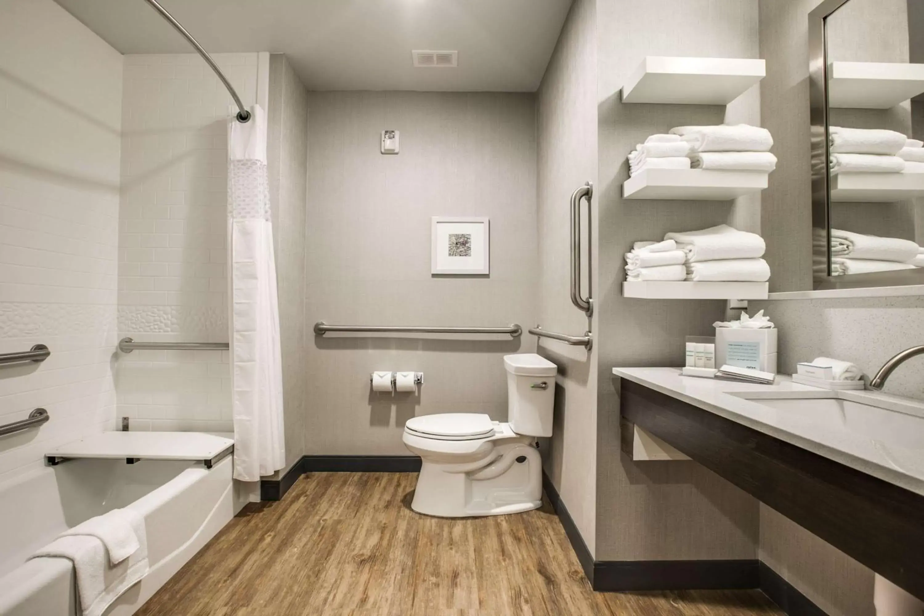 Queen Room with Two Queen Beds - Mobility and Hearing Access/Non-Smoking in Hampton Inn & Suites Dallas/Ft. Worth Airport South Queen Room with Two Queen Beds - Mobility and Hearing Access/Non-Smoking in Hampton Inn & Suites Dallas/Ft. Worth Airport South