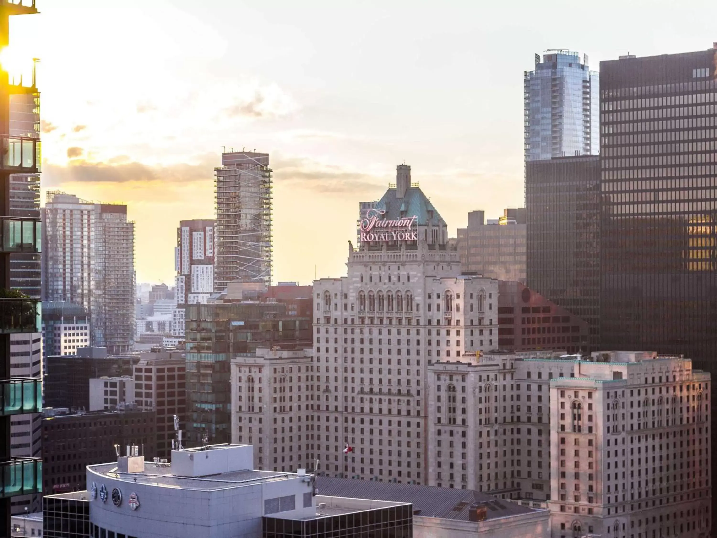 Property building in Fairmont Royal York Hotel