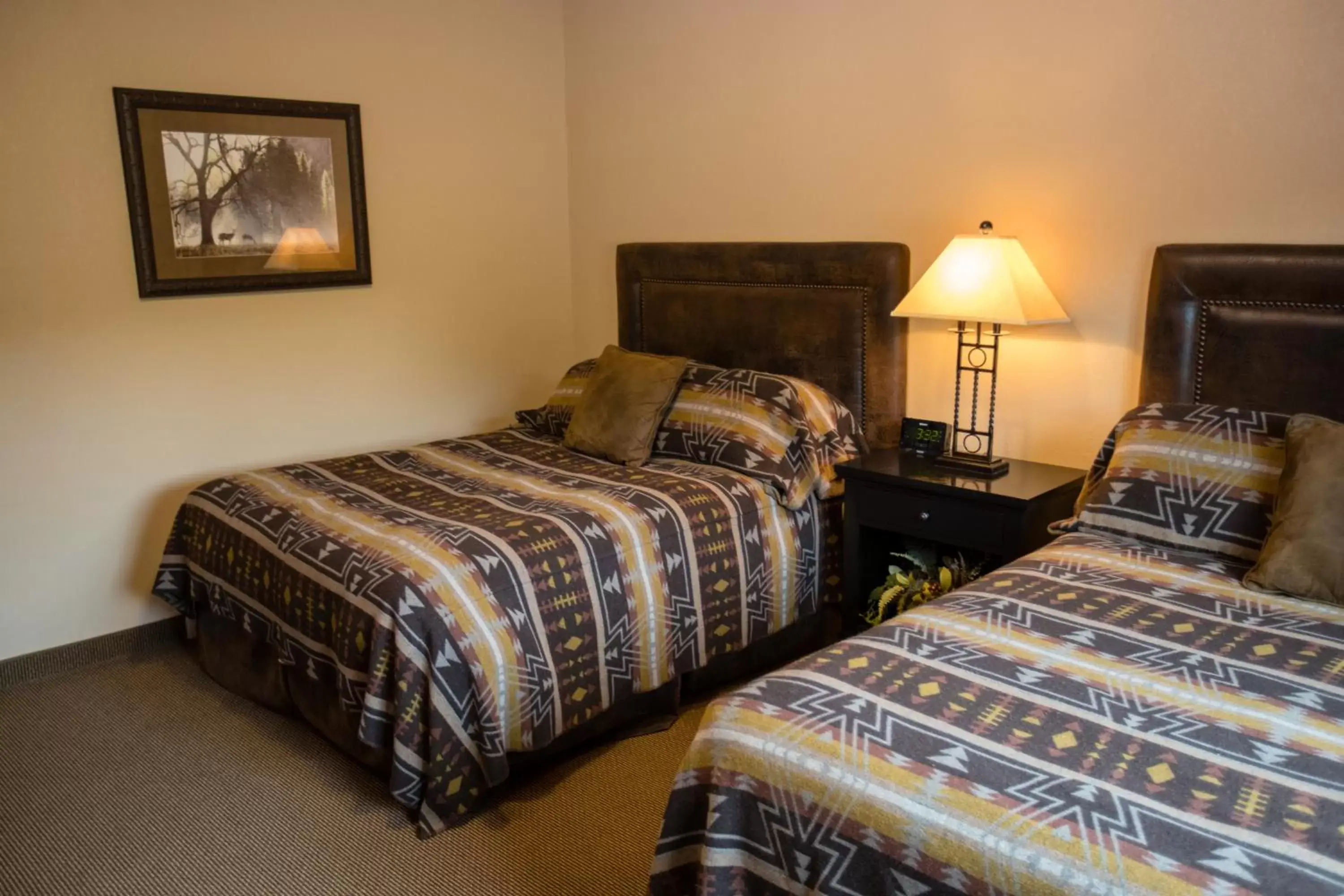 Bed in Lewis & Clark Resort