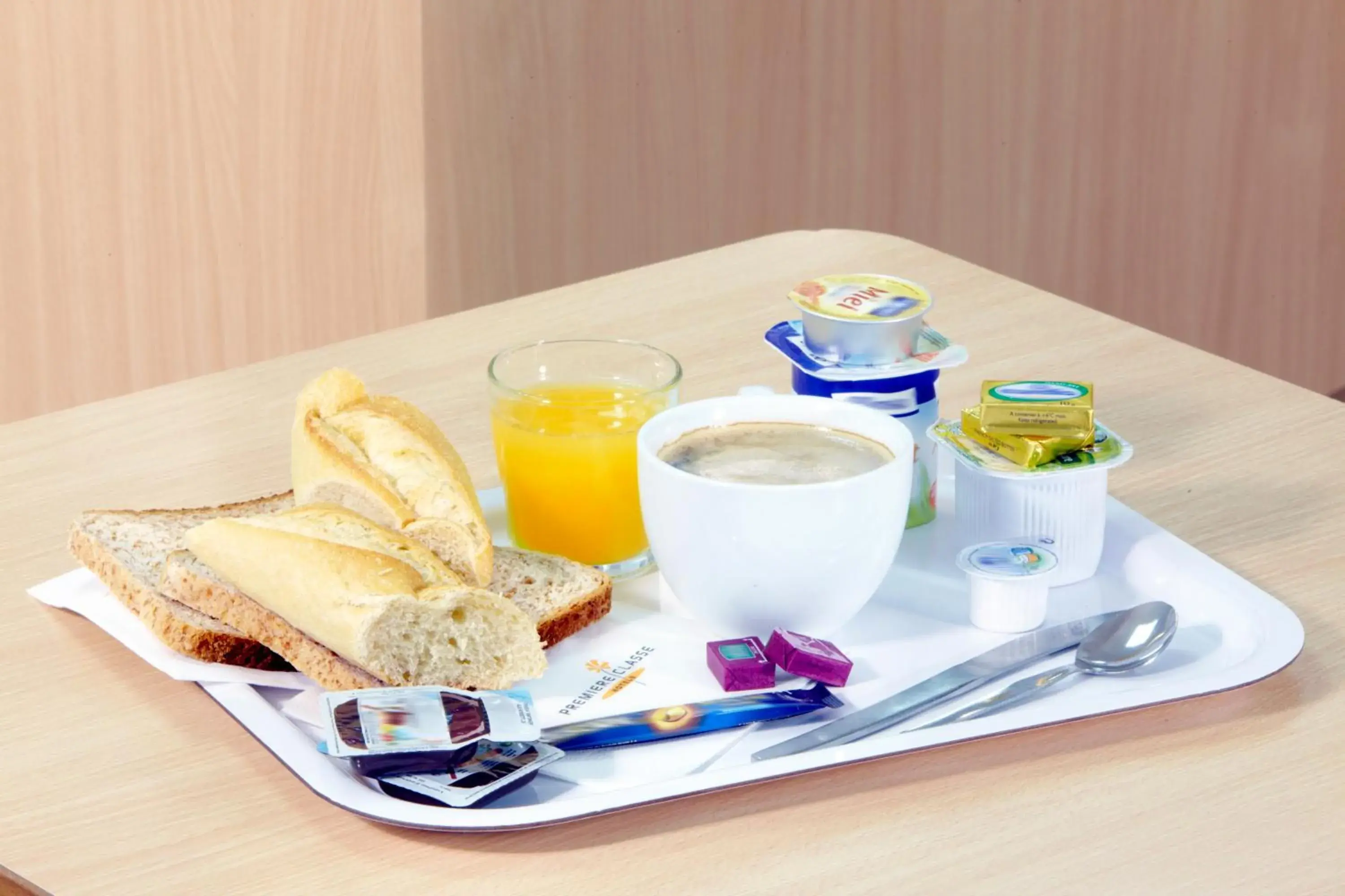 Food and drinks, Breakfast in Premiere Classe St Quentin