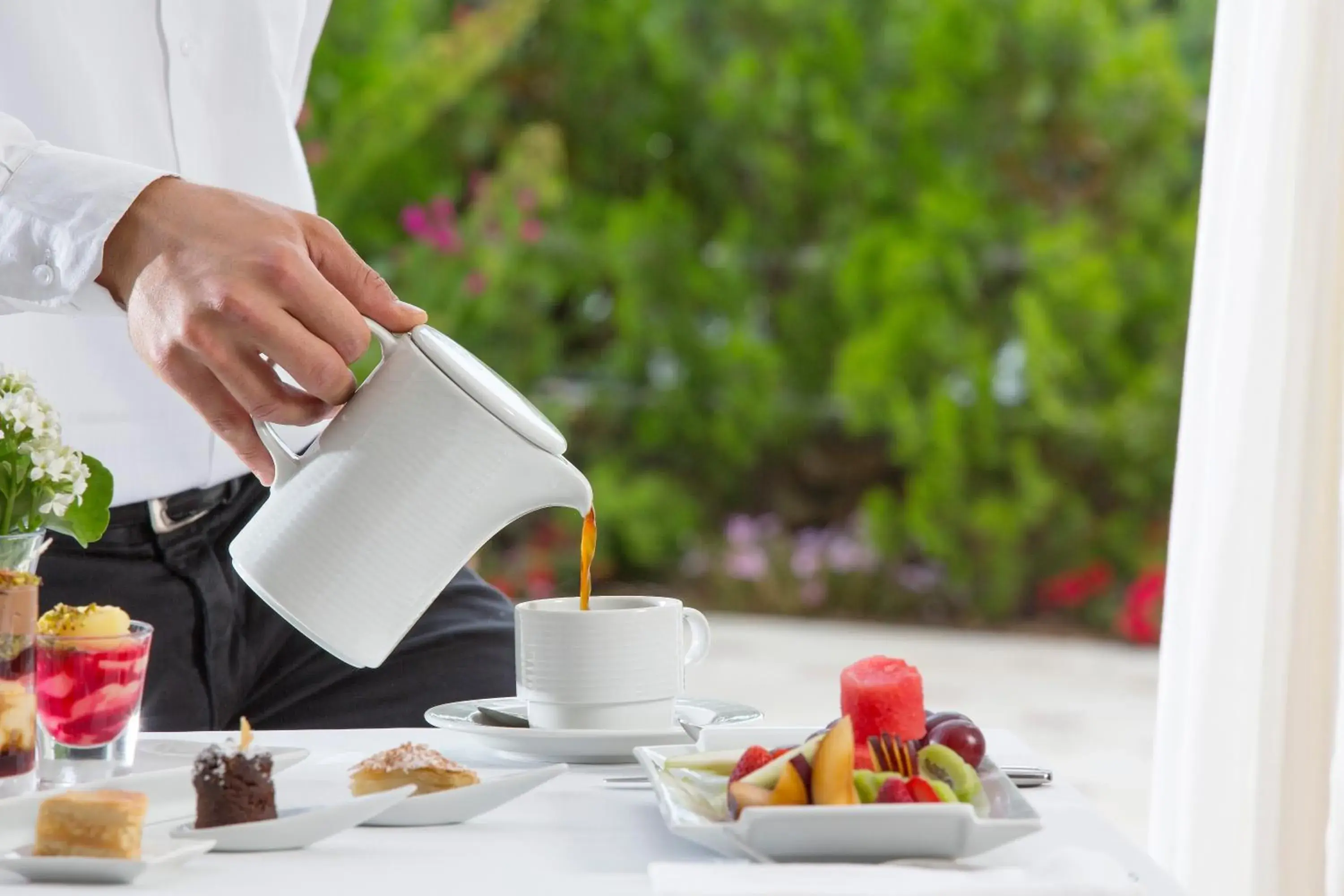 Coffee/tea facilities in Elounda Gulf Villas by Sandglass