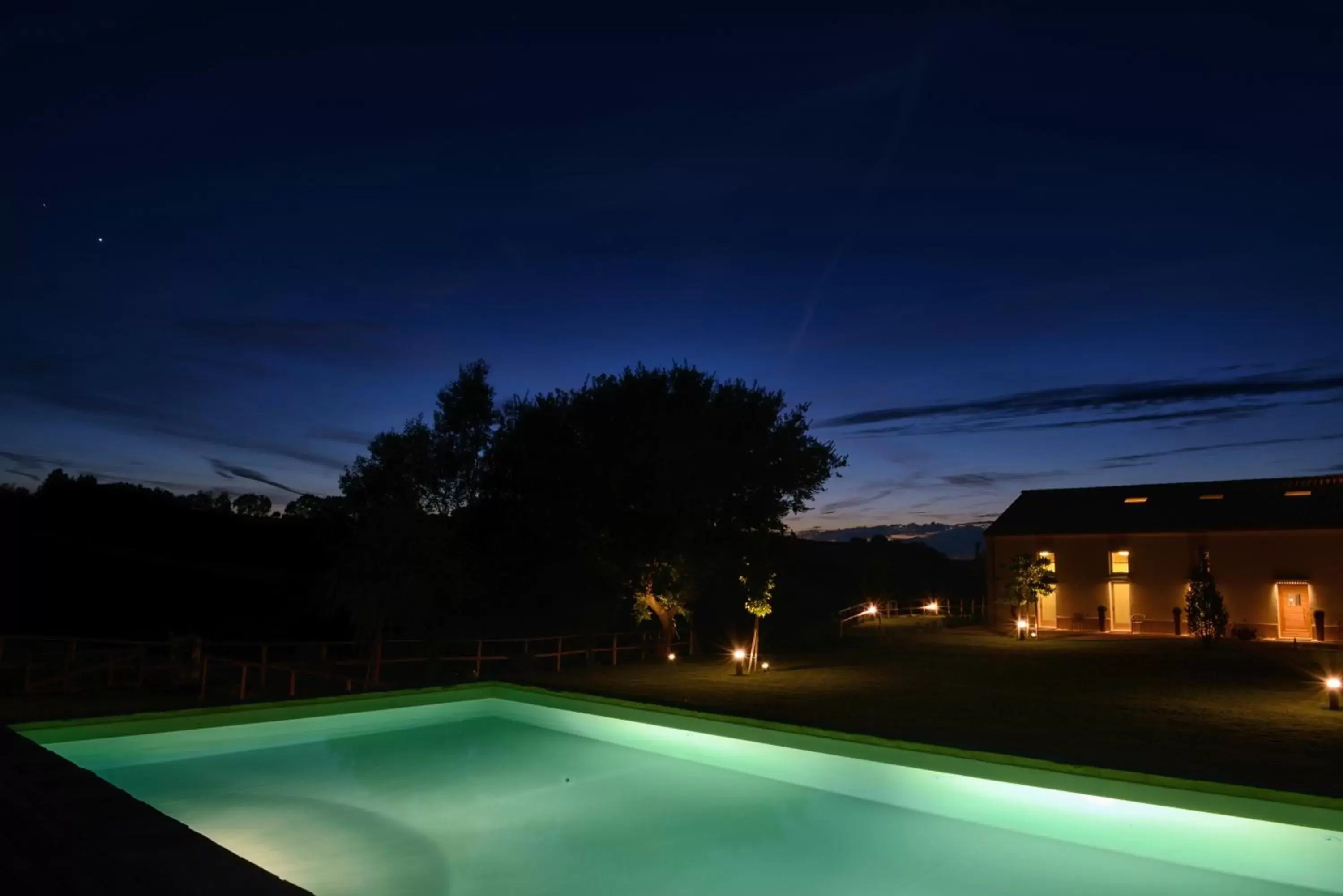 Property building, Swimming Pool in Resort Il Gallo Senone