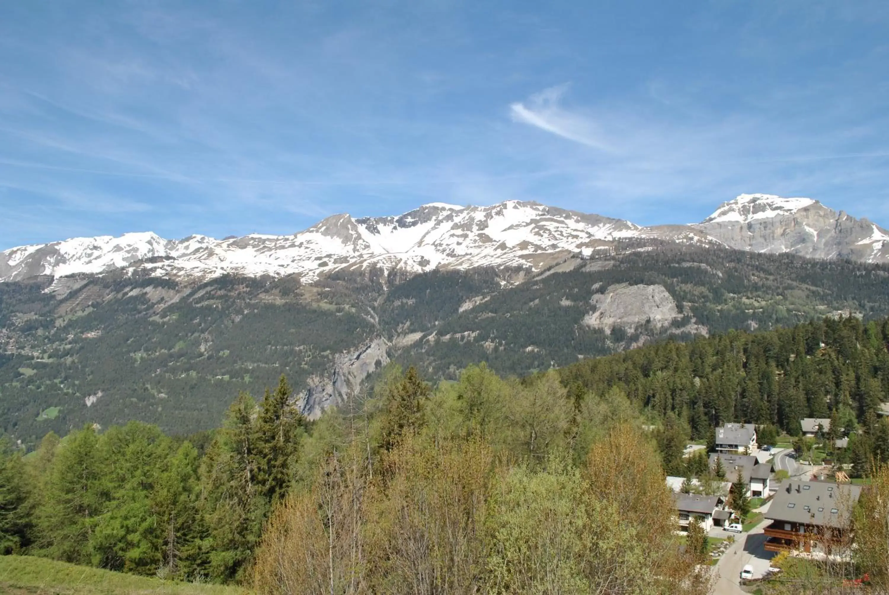 View (from property/room), Mountain View in Les Petits Mélèzes