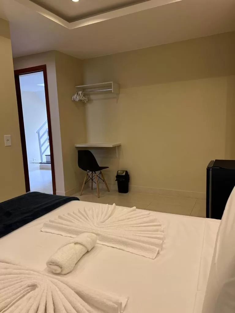 Bed in Pousada Arraial Tropical