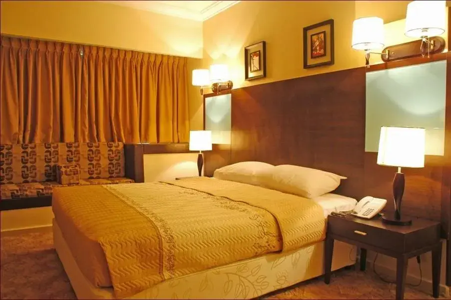 Photo of the whole room, Bed in Galaxy Hotel Amman