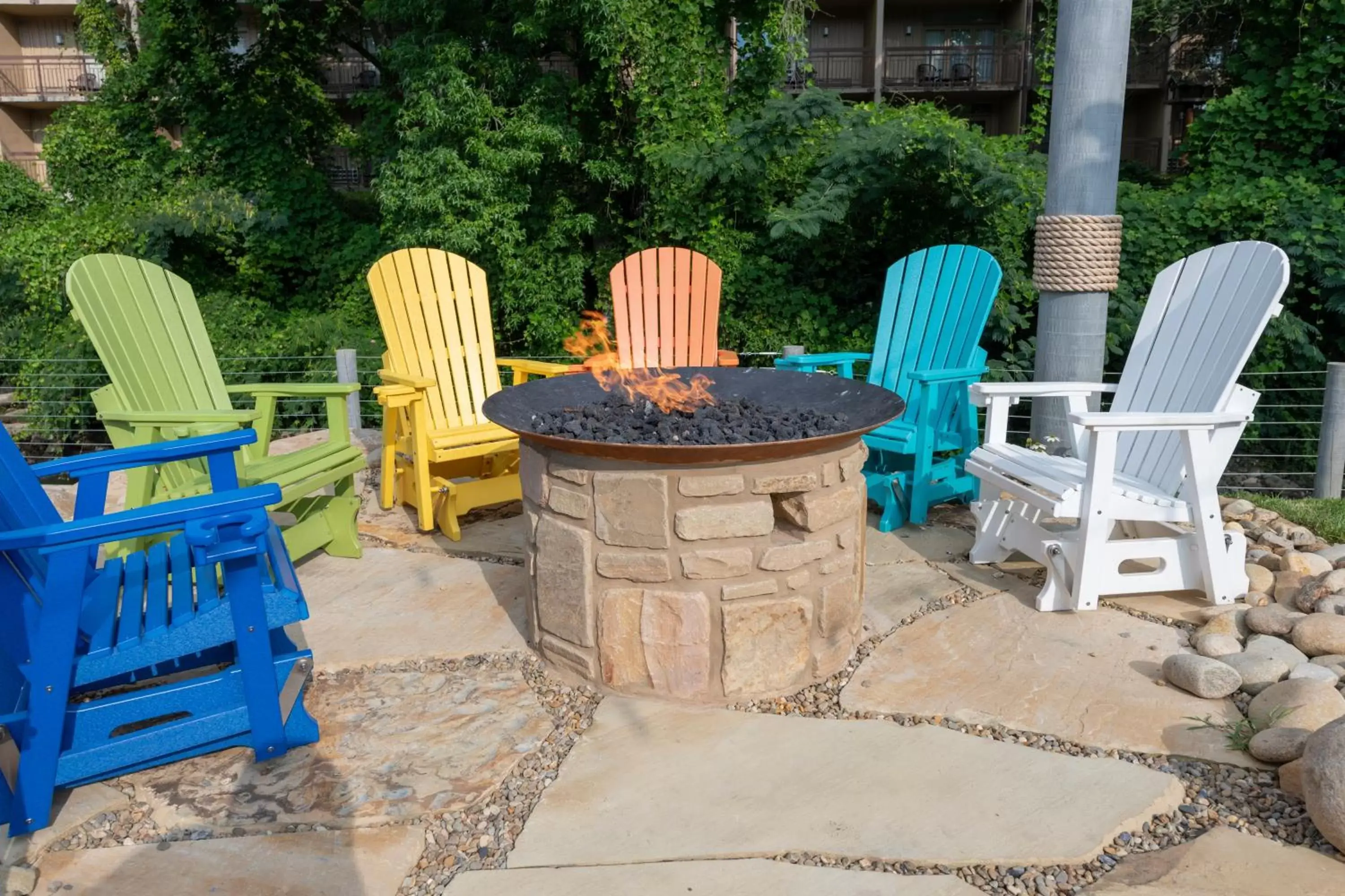 Patio in Margaritaville Resort Gatlinburg