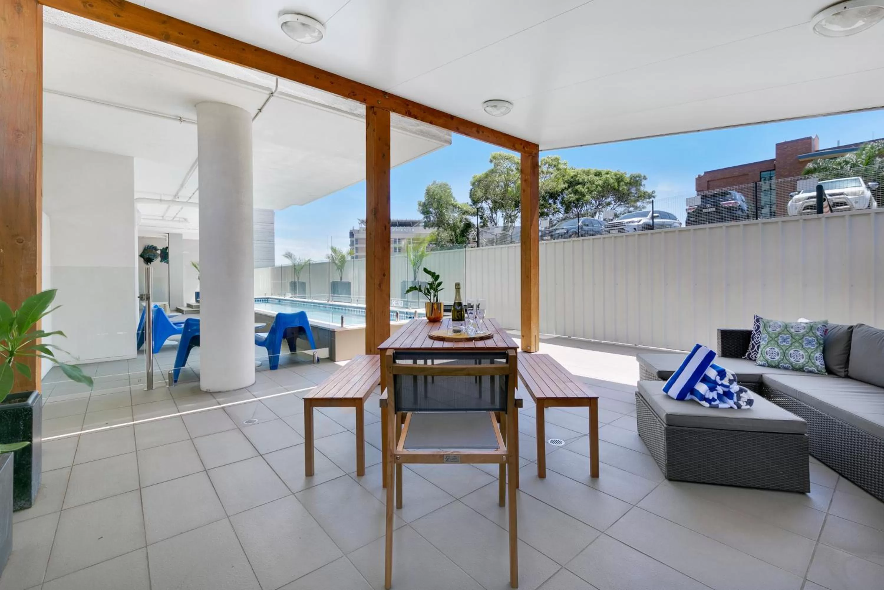 Patio in Quest South Brisbane