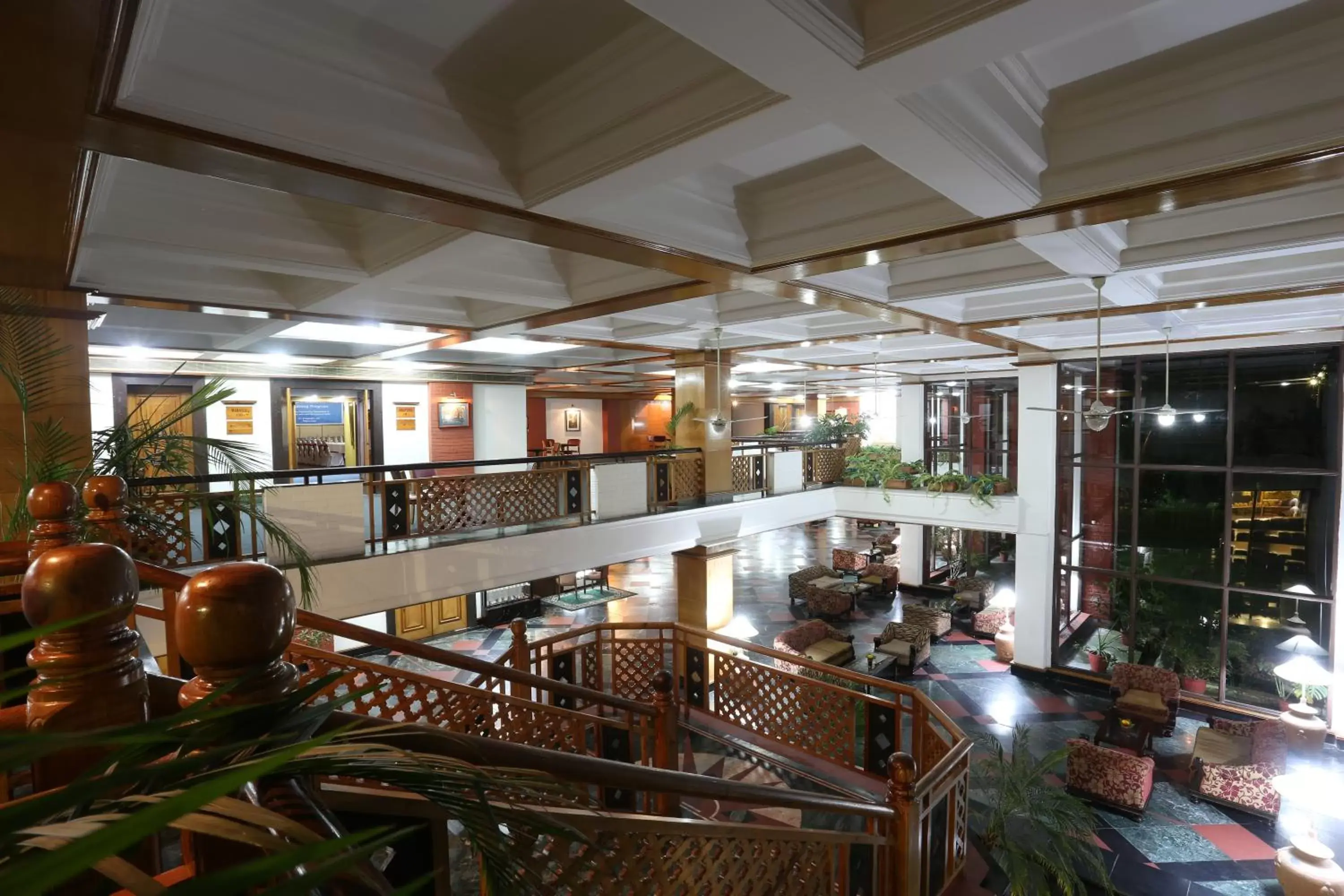 Lobby or reception, Lounge/Bar in Hotel Pokhara Grande