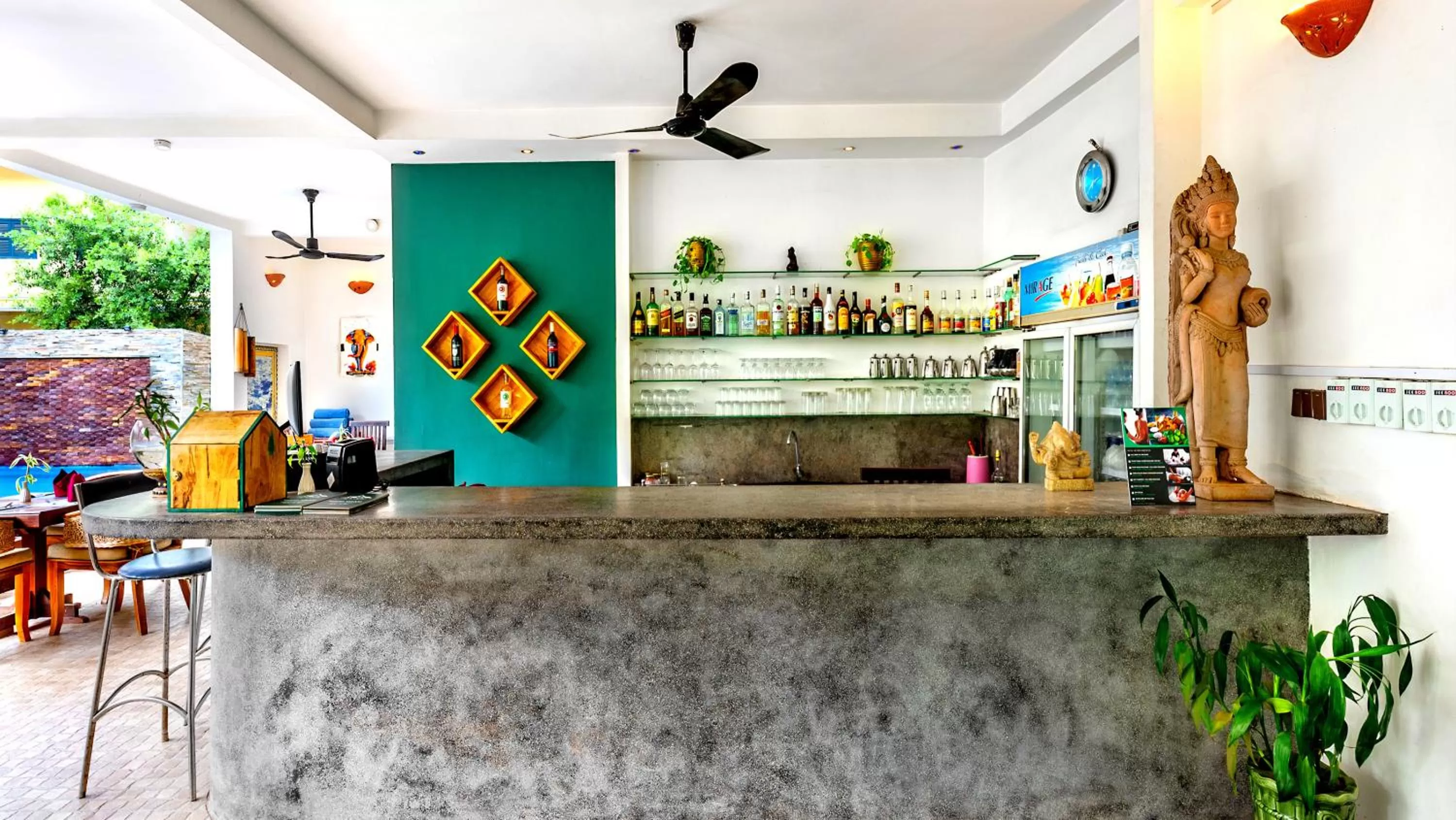 Lounge or bar in Villa Wat Damnak