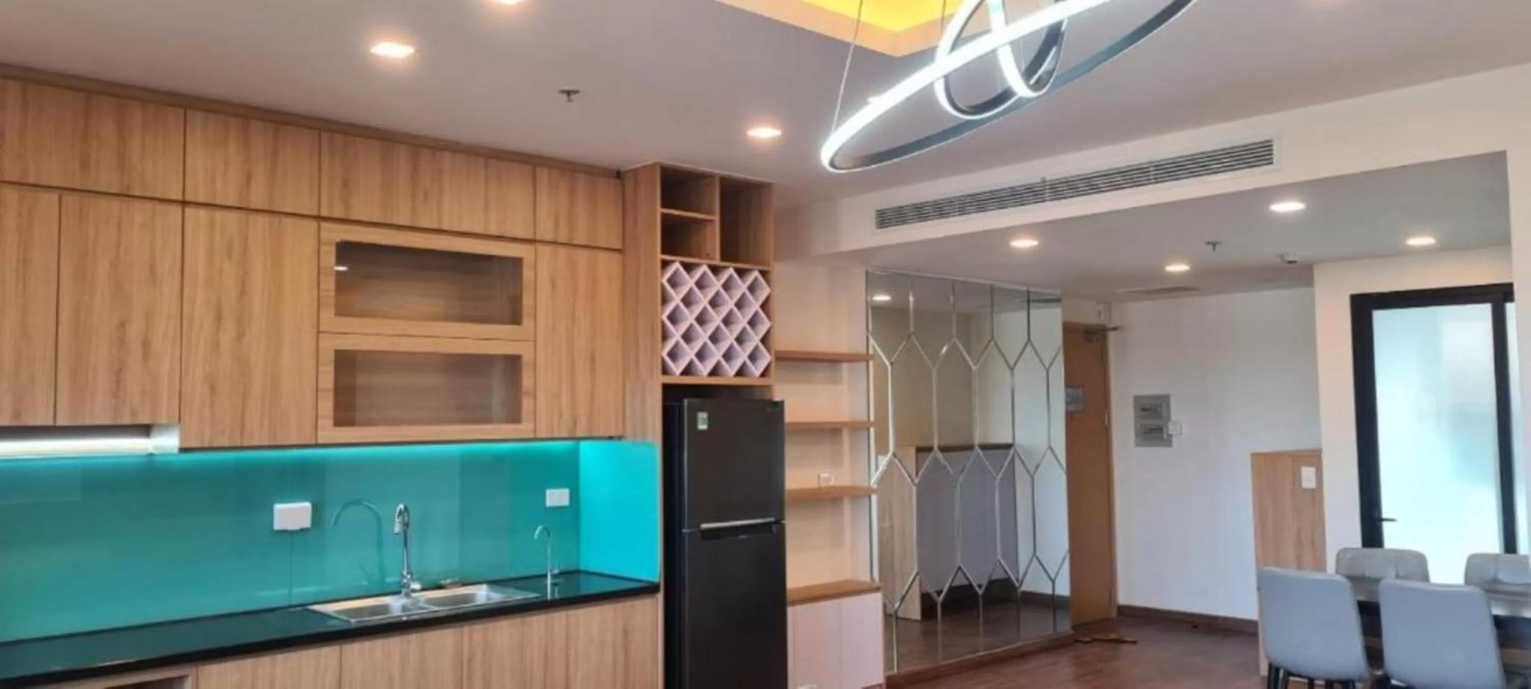 Kitchen or kitchenette in FLC Sea Tower Quy Nhơn - Homostay